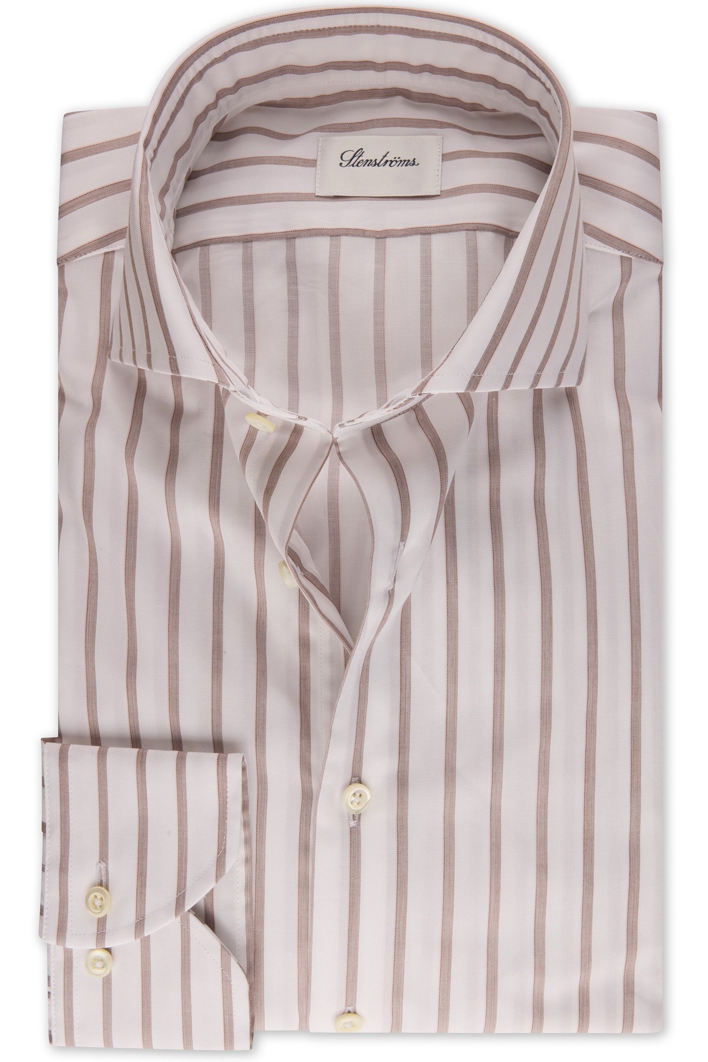 FITTED BODY/11, RC CUFF BROWN STRIPE 1