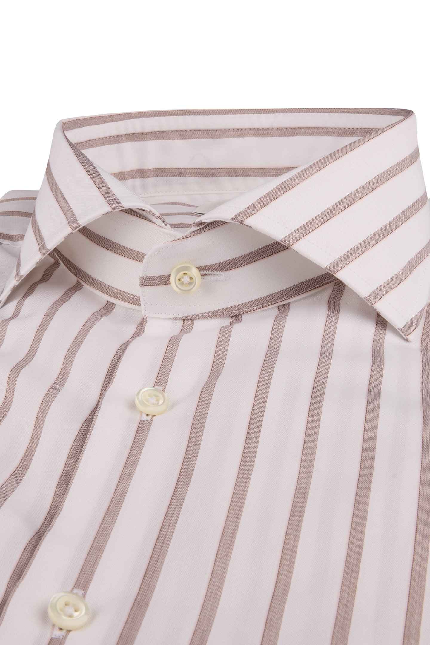 FITTED BODY/11, RC CUFF BROWN STRIPE 2