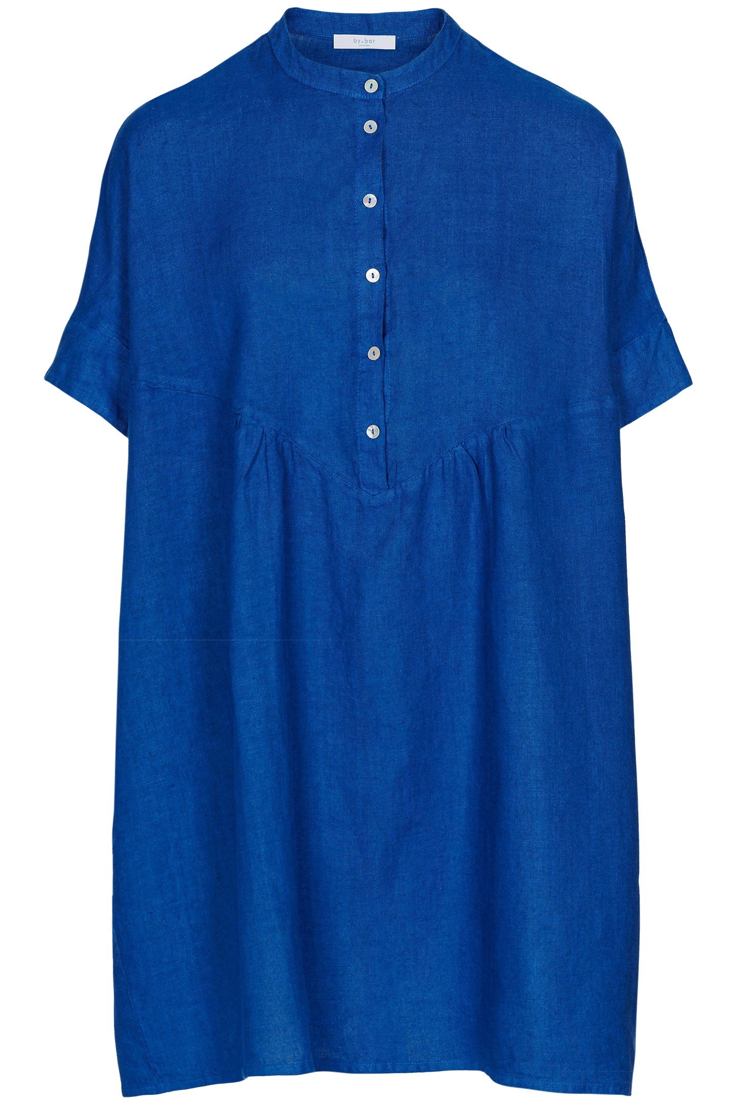 TAIS LINEN DRESS KINGSBLUE 4