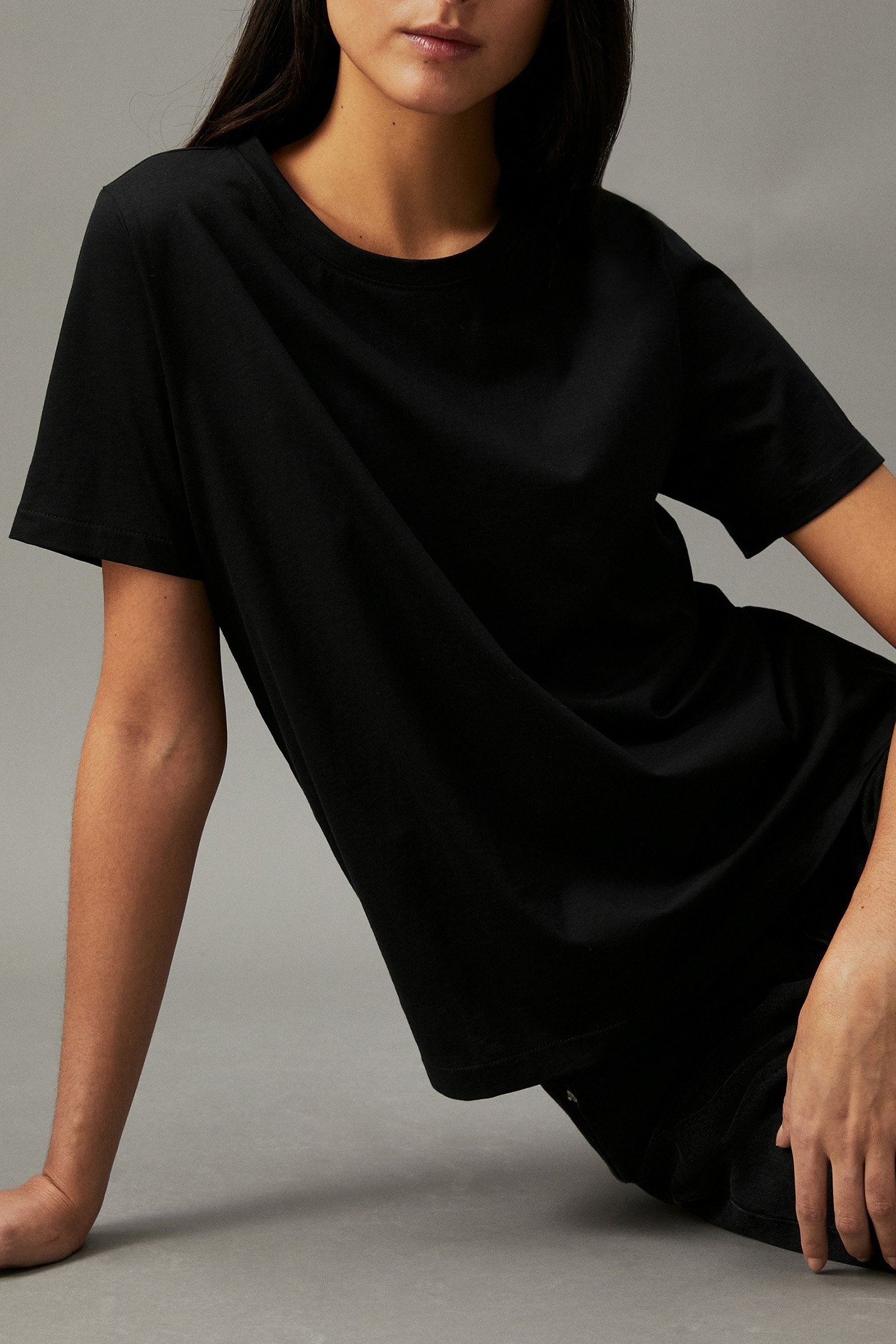 SMOOTH STANDARD FIT T-SHIRT BLACK 5