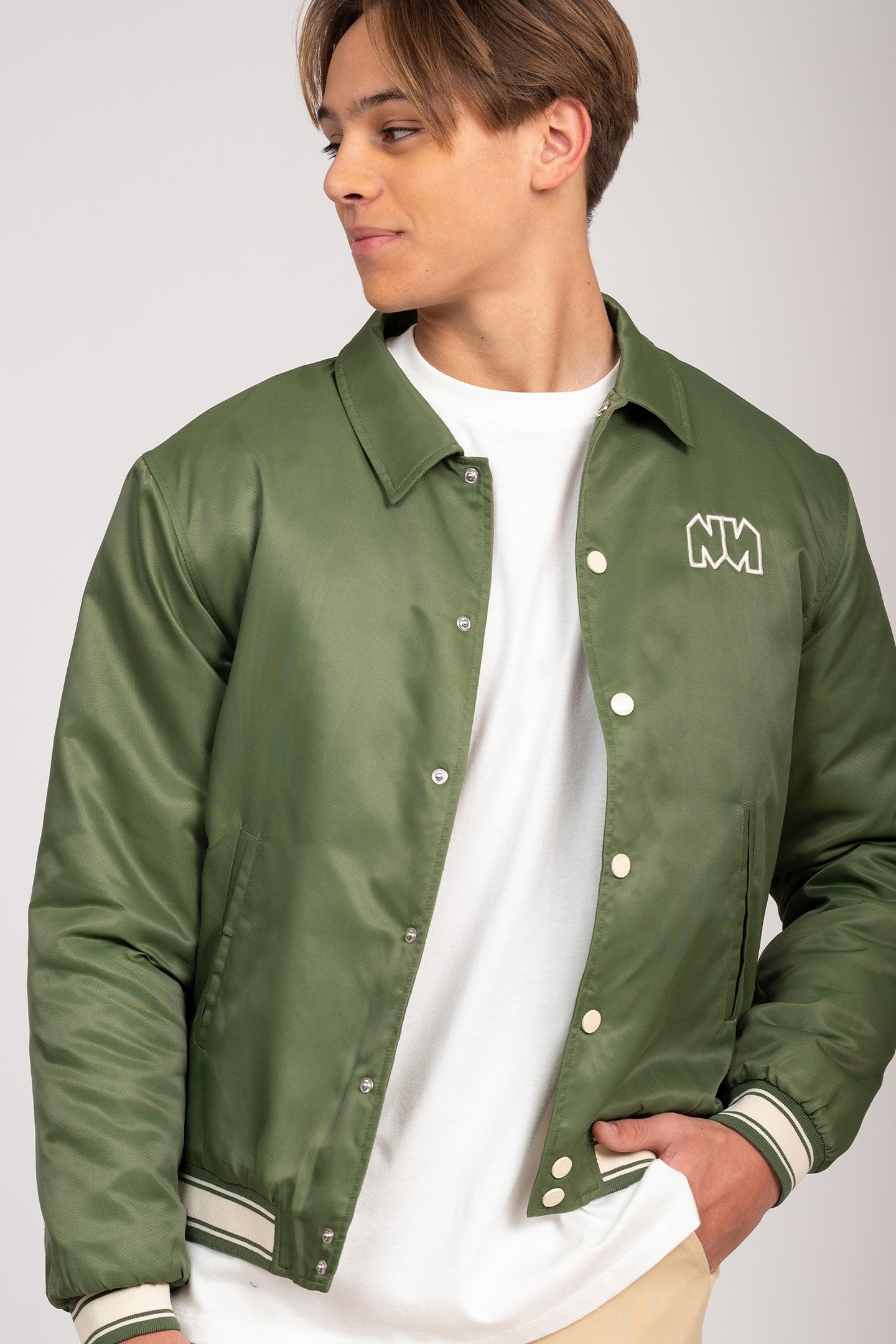 HECTOR BOMBER JACKET VINTAGE GREEN 3