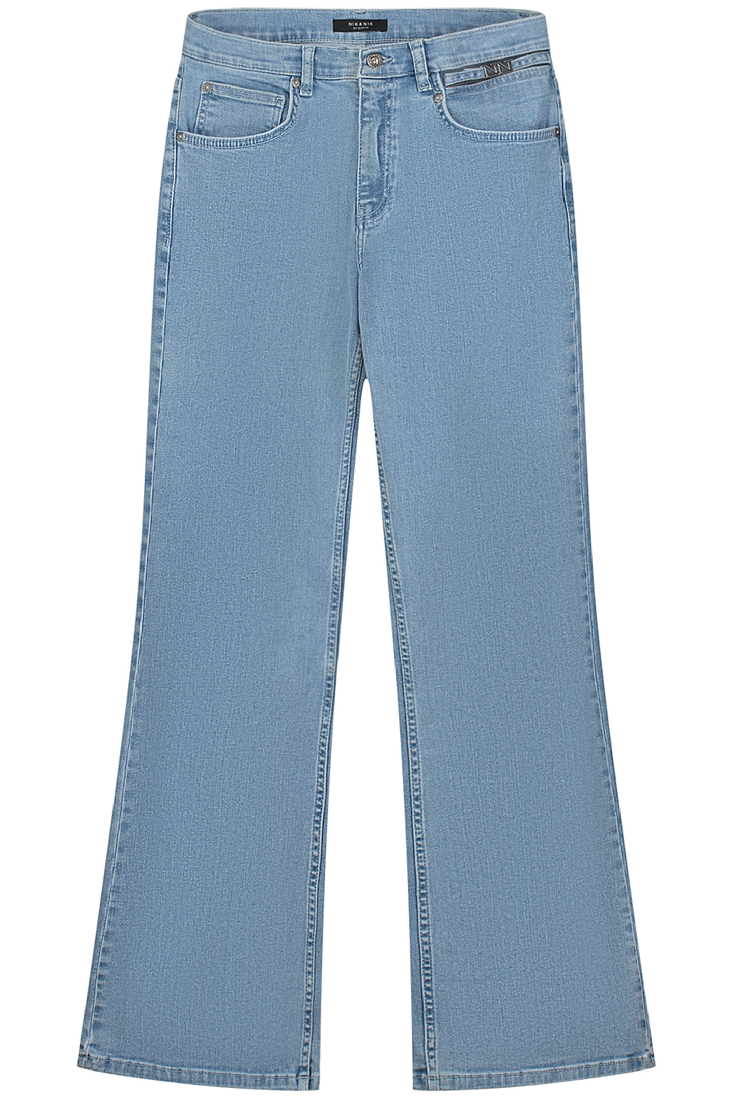 FLORE DENIM BRIGHT BLUE WASH 2
