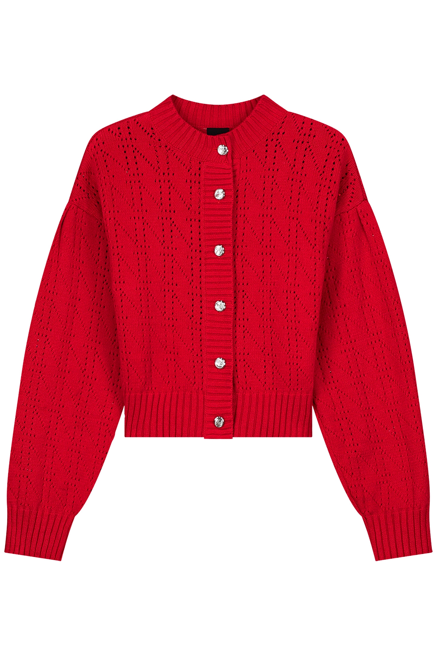 MINCO CARDIGAN RUBY RED 2