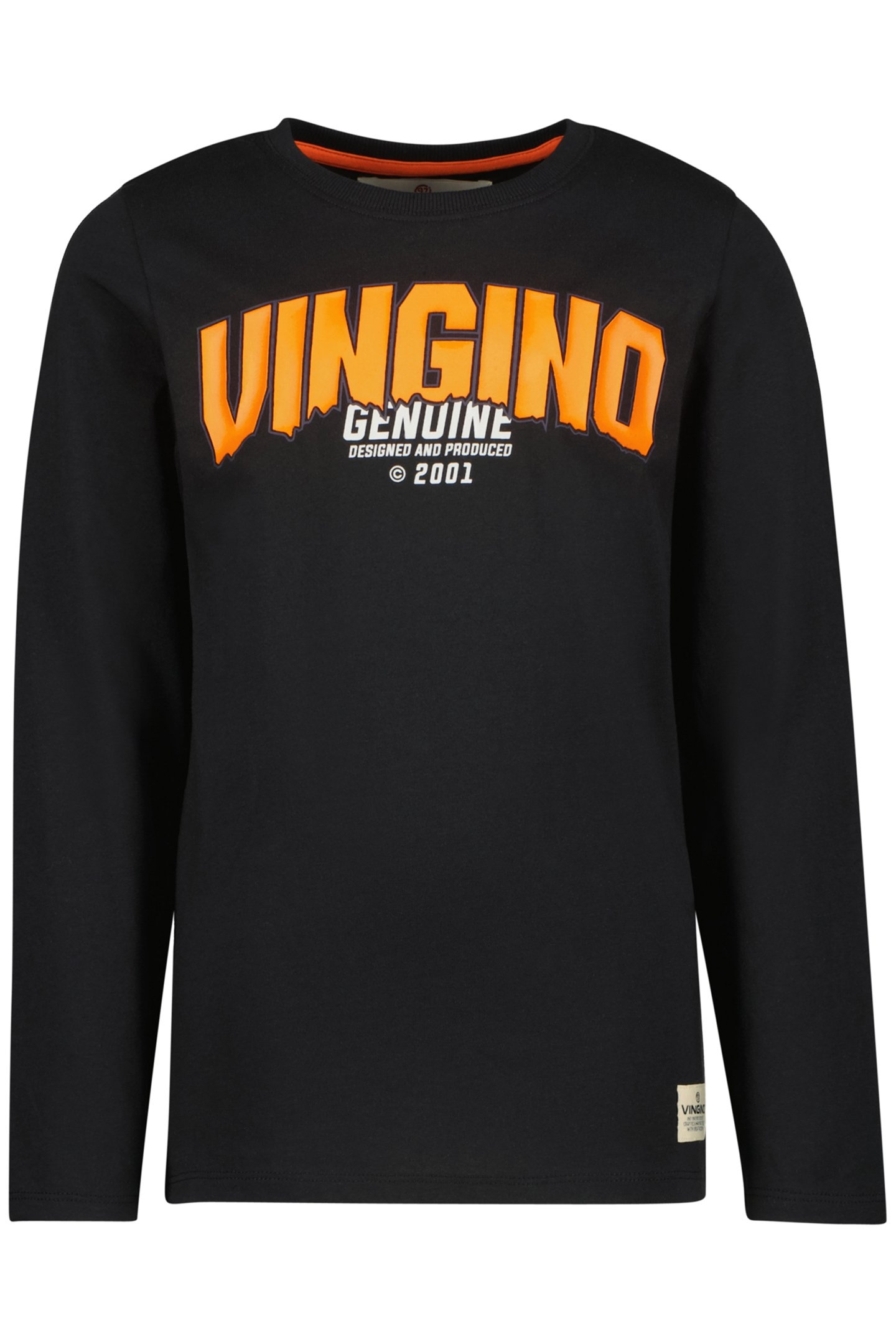 BOY'S JARU T-SHIRT DEEP BLACK 1