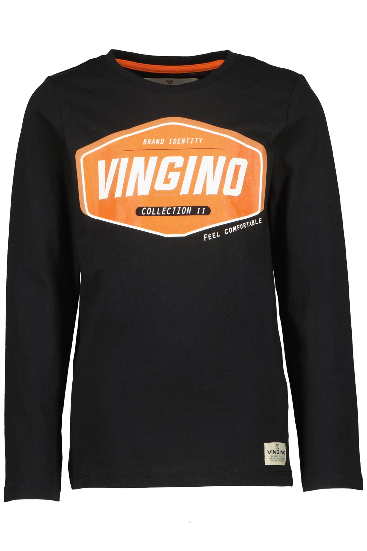 BOY'S JENDO T-SHIRT DEEP BLACK 1