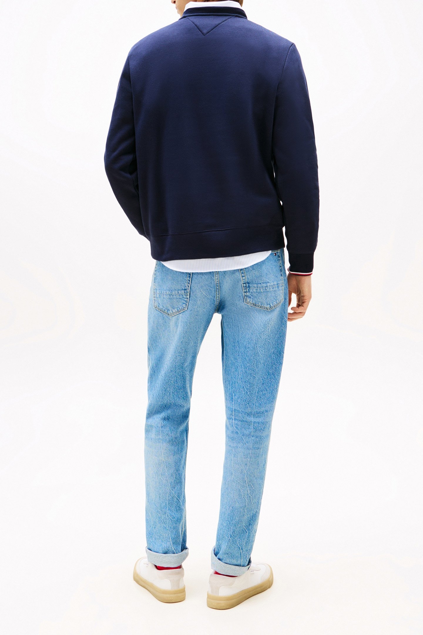SMALL RELAXED FIT CREW SWEATSHIRT DESERT SKY 3