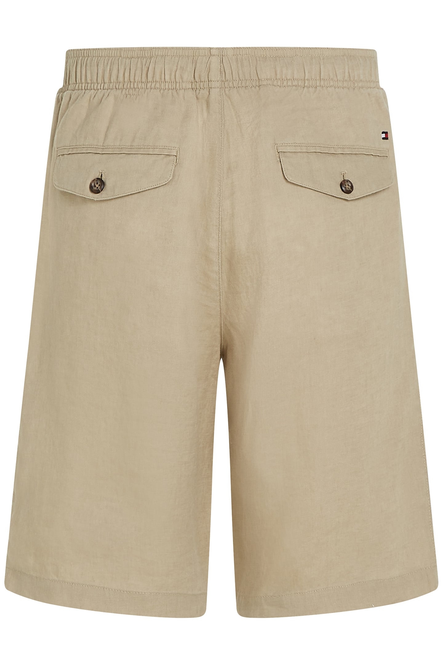 HARLEM PO SLIM FIT LINEN SHORTS BEIGE 5
