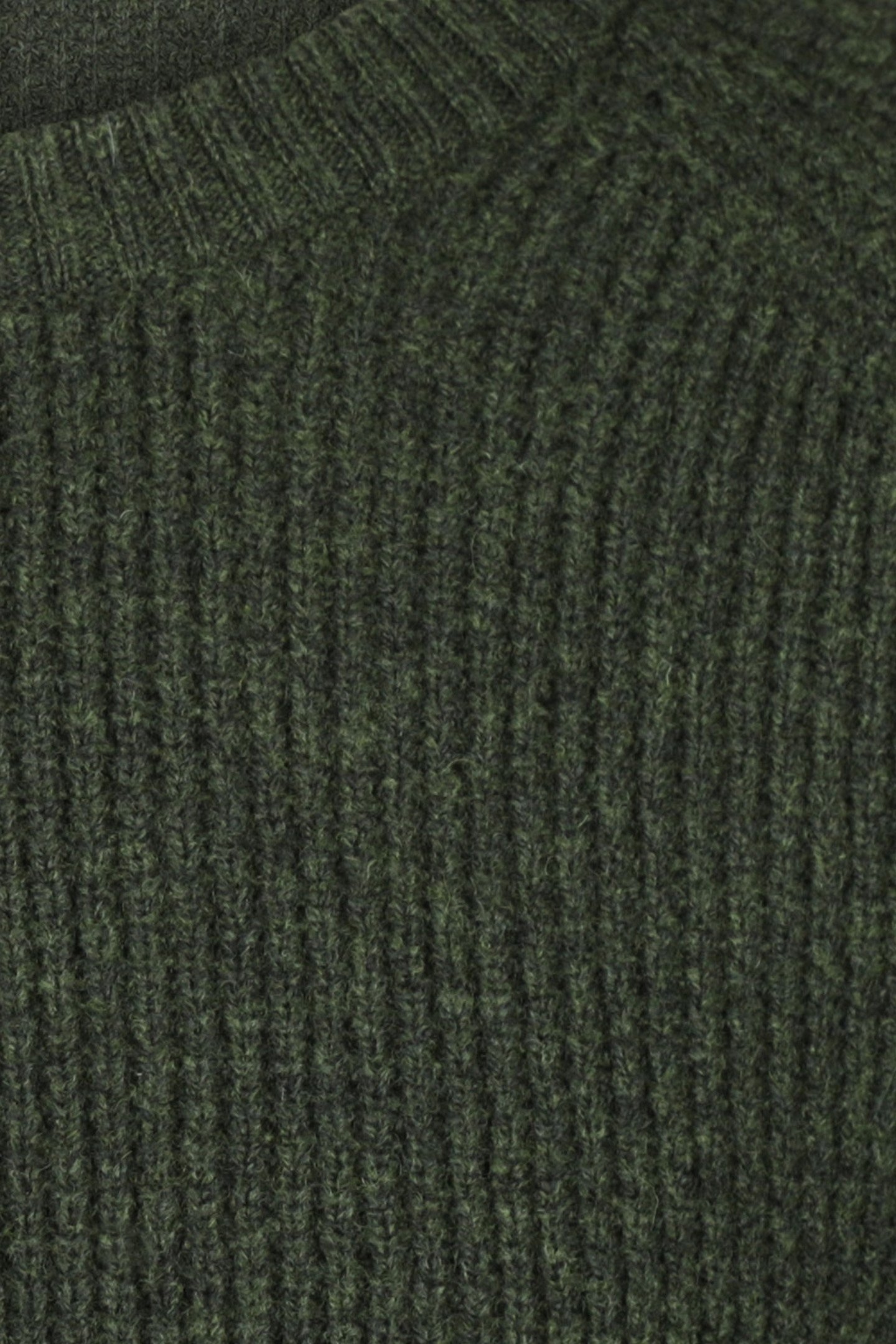 FANCY KNIT C-NECK SWEATER PINE GREEN 3