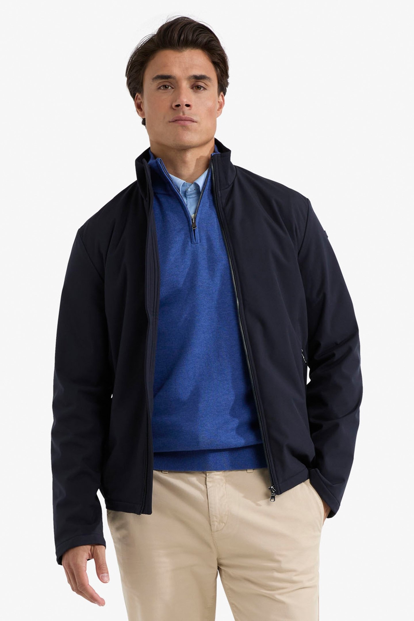 SOFT SHELL JACKET NAVY 1
