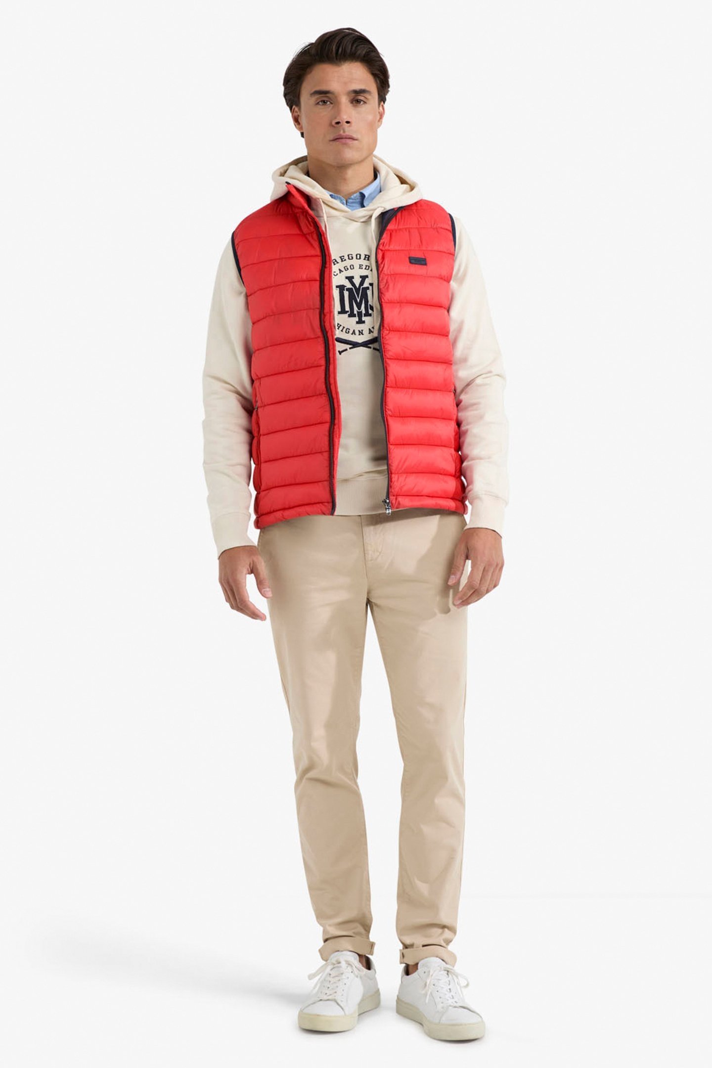 LIGHT WEIGHT BODYWARMER RED 2