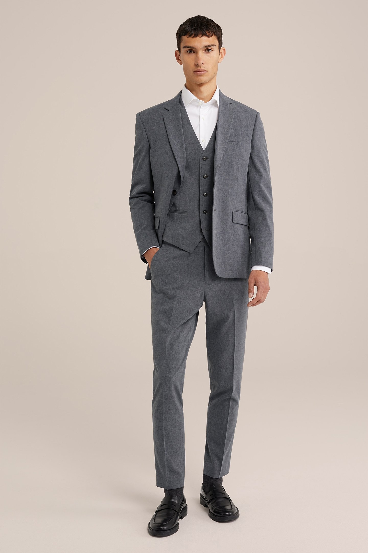 WAISTCOAT DARK GREY 5