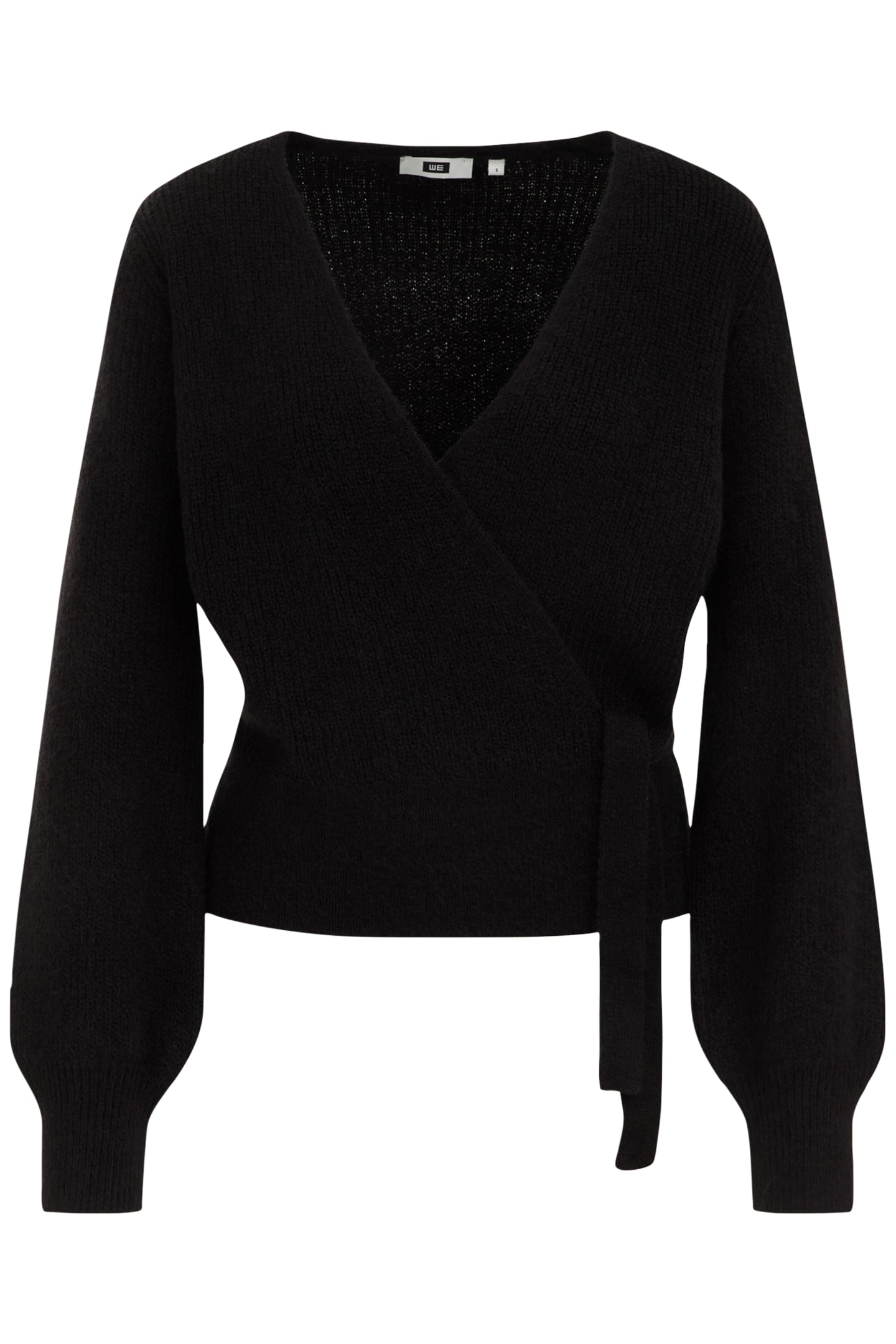 WRAP CARDIGAN BLACK 4