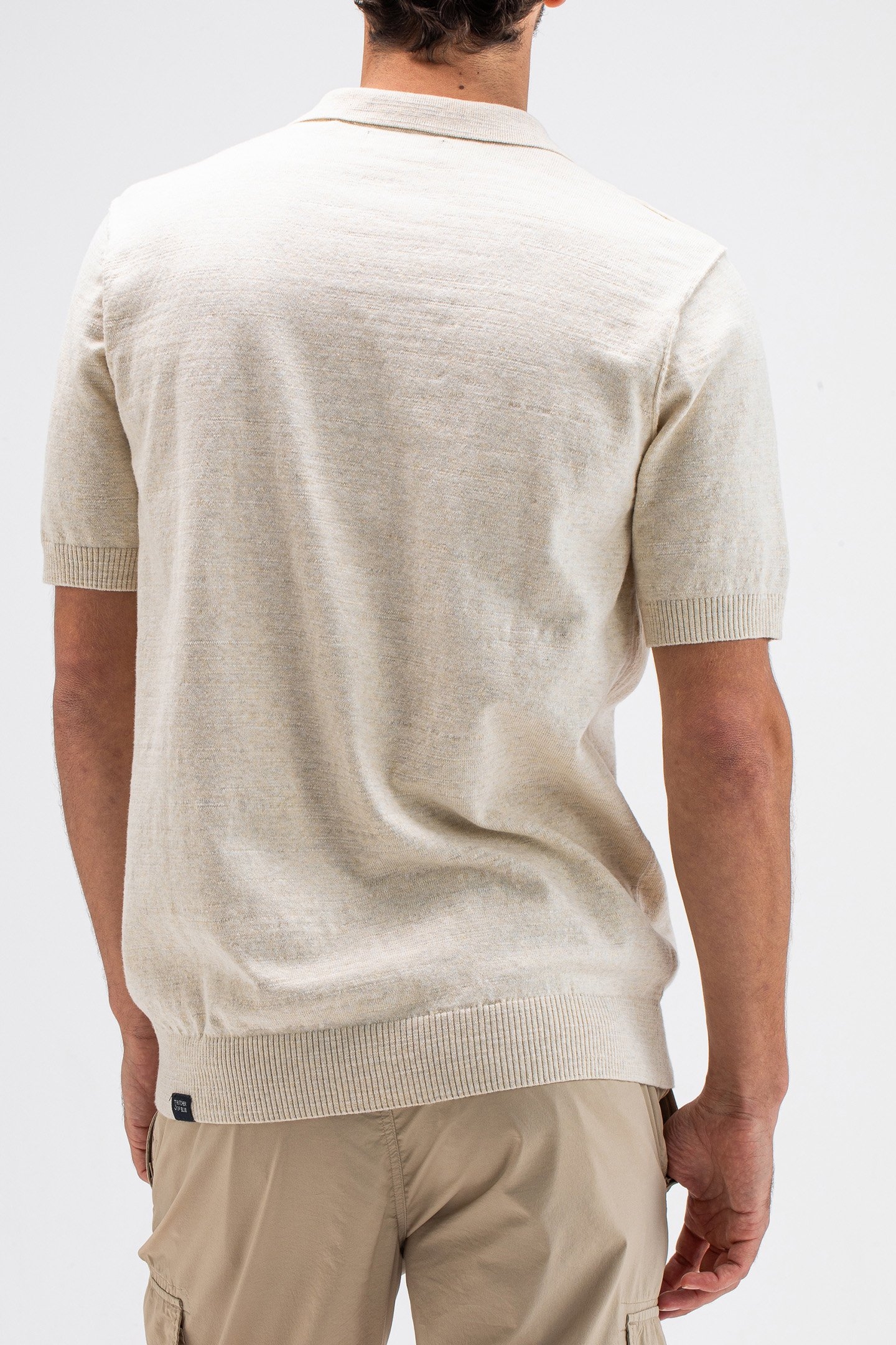 LT CLIFDEN POLO BEIGE GREY 2