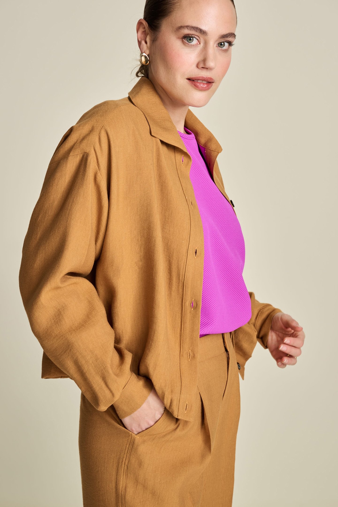 BLOUSE - SUGAR BROWN 7