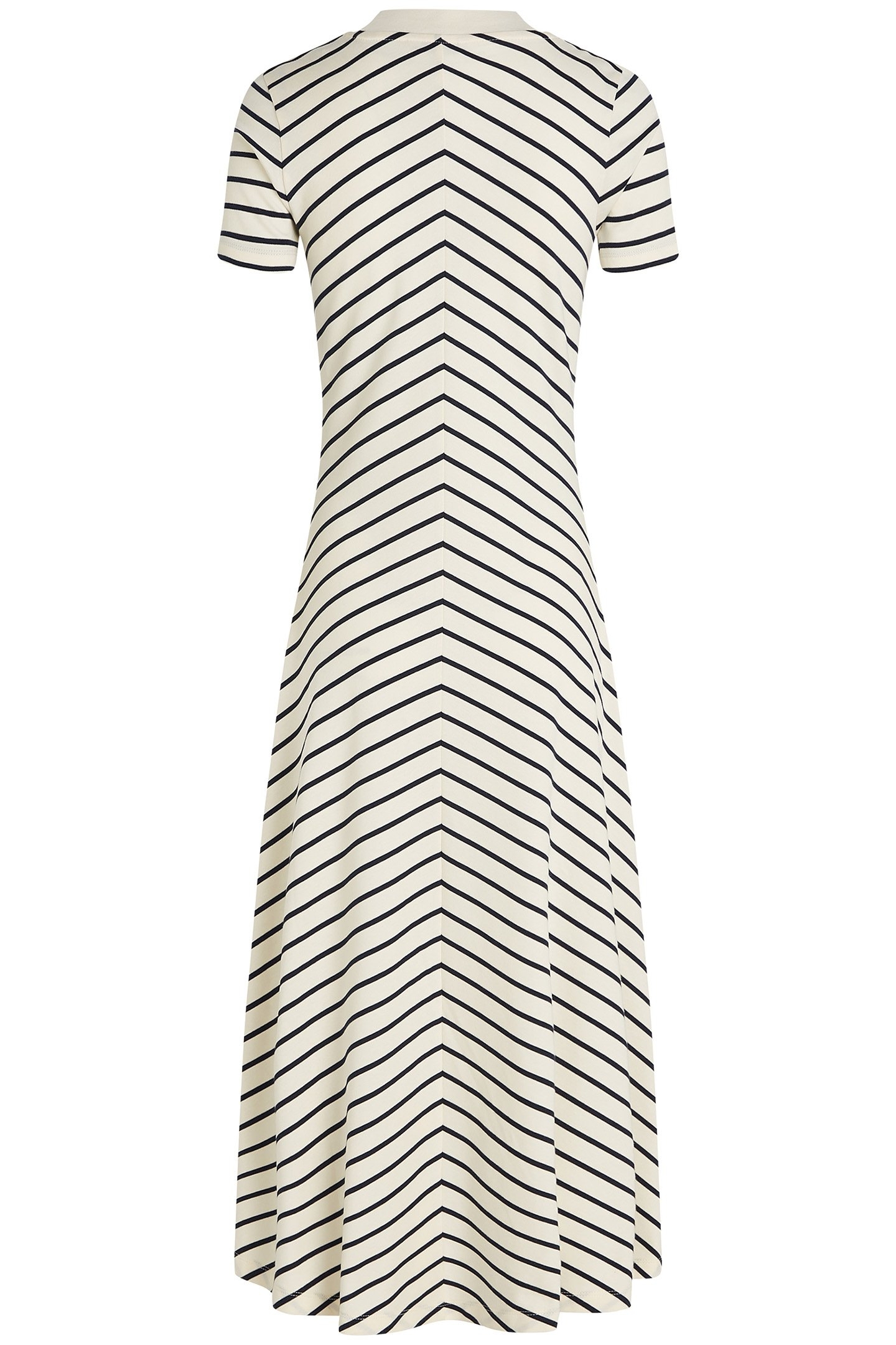 MODERN F&F MIDI DRES CALICO/DARK NIGHT NAVY STP 4