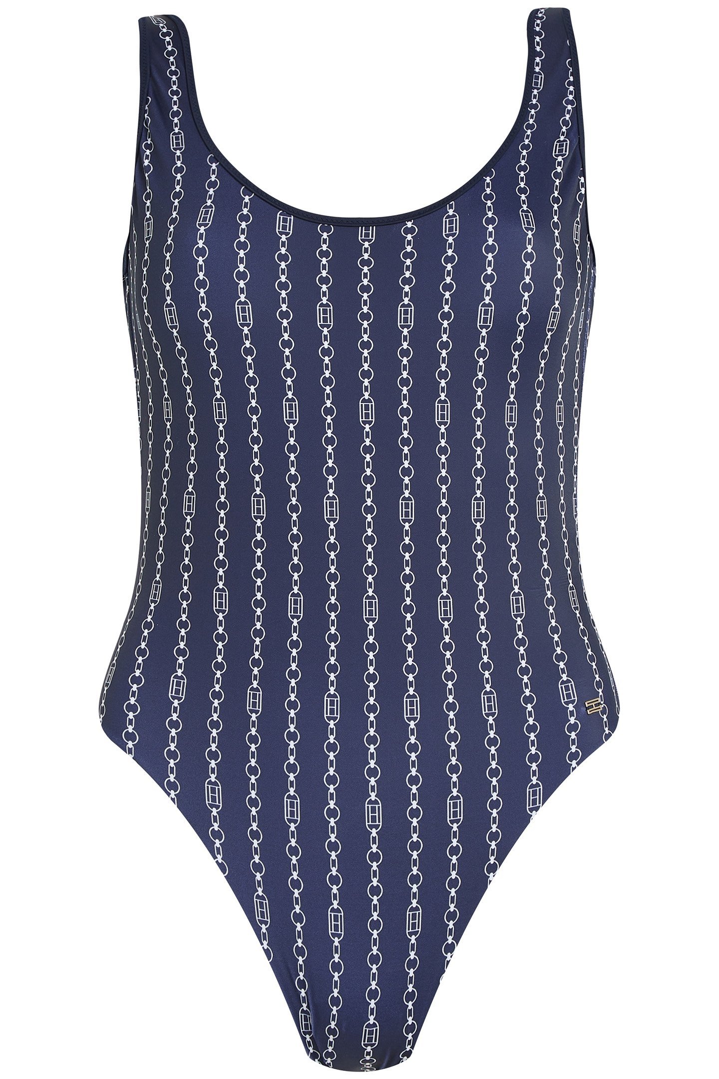 ONE PIECE PRINT SWIMSUIT DARK NIGHT NAVY BLUE 5