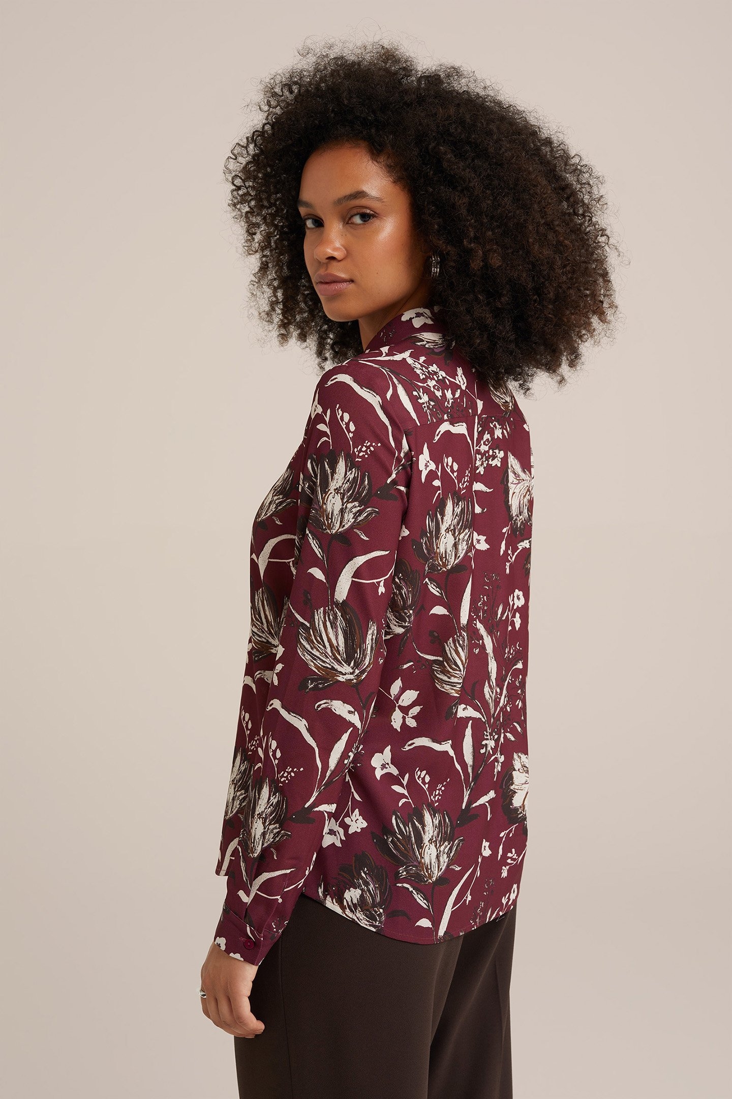 BLOUSE SAFFRON RED 2