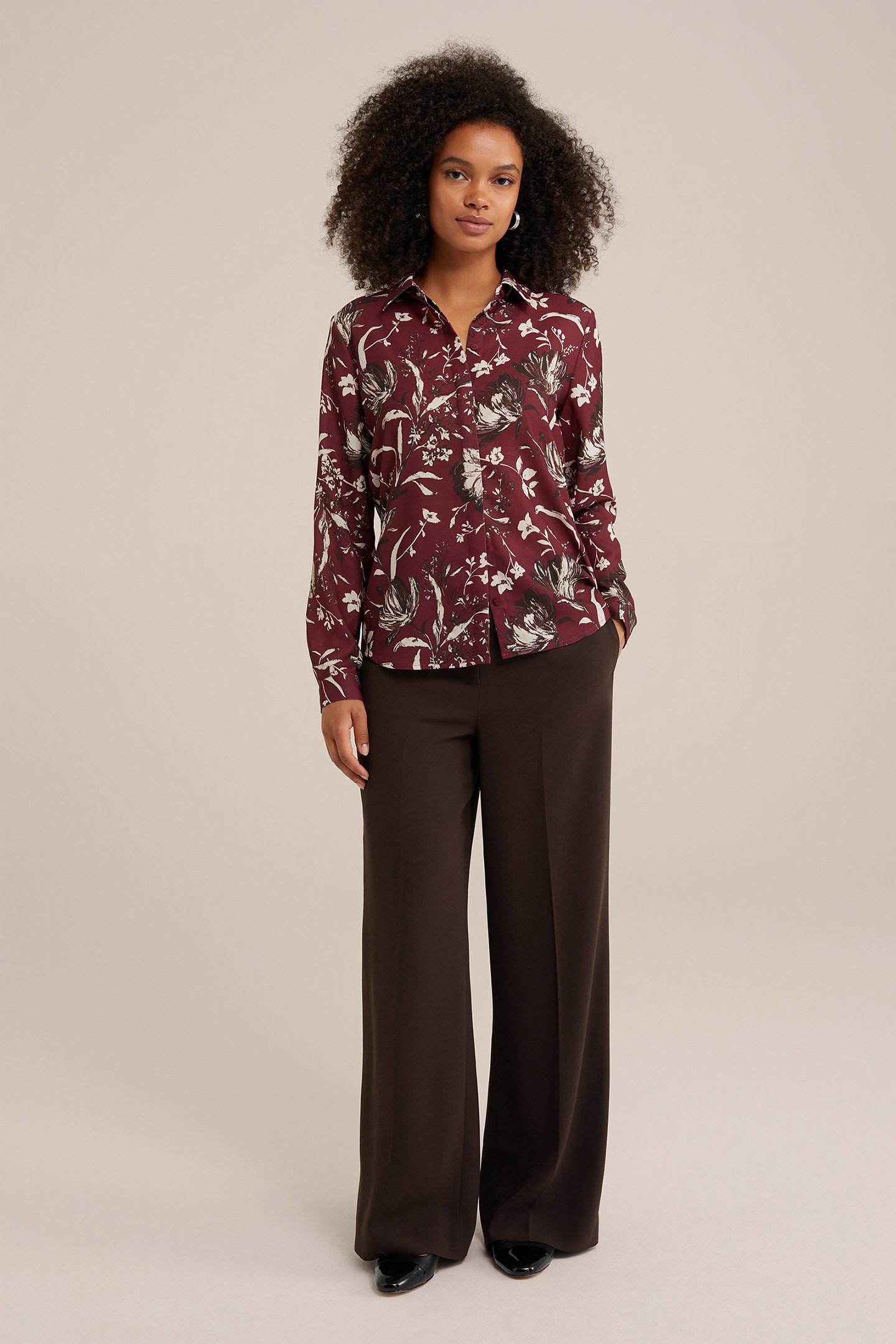 BLOUSE SAFFRON RED 3