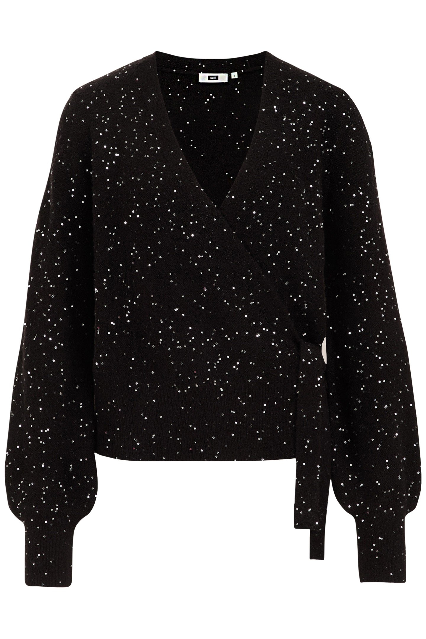 KNITTED CARDIGAN BLACK 4