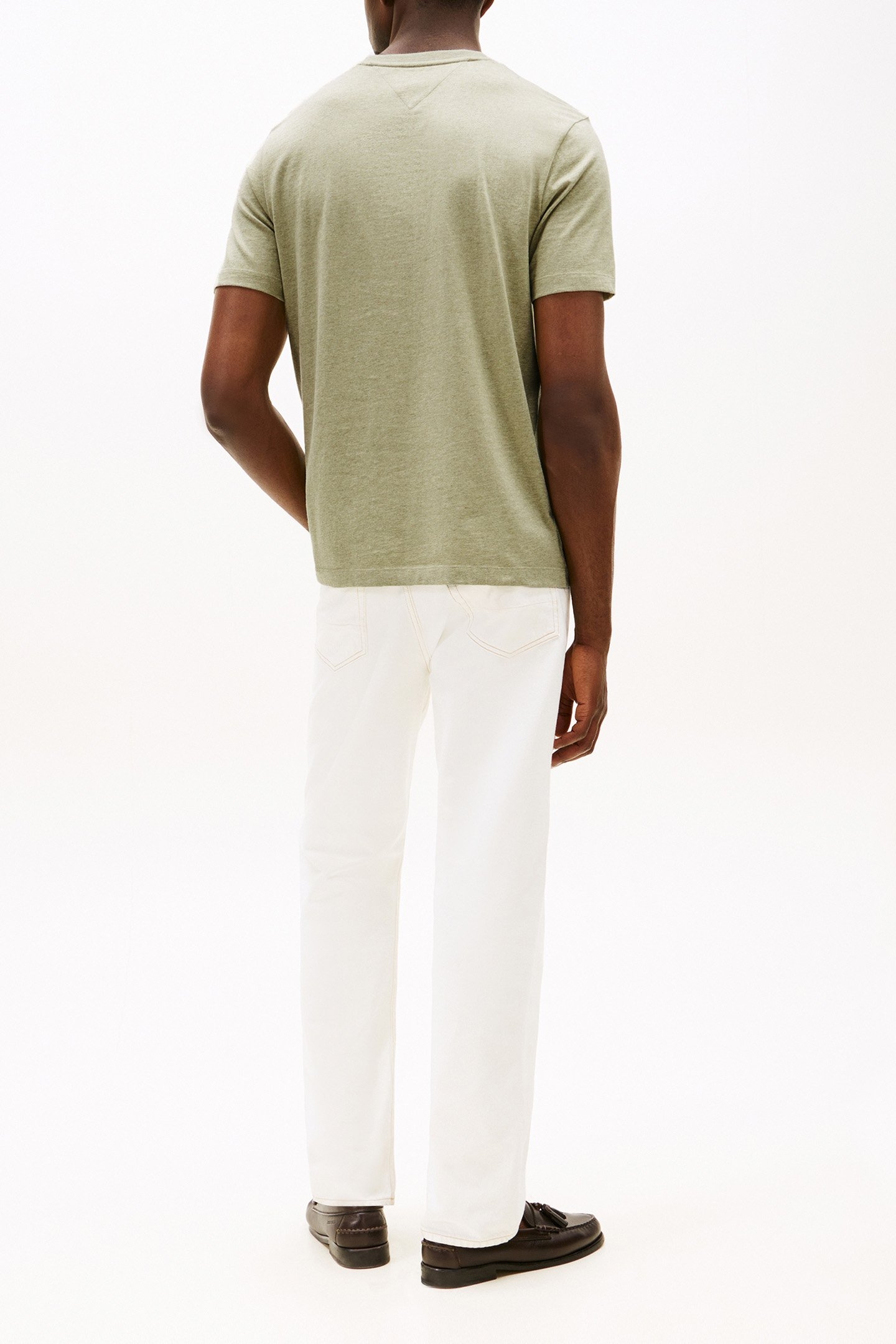 ESSENTIAL T-SHIRT REGULAR FIT OLIVE GREEN 3