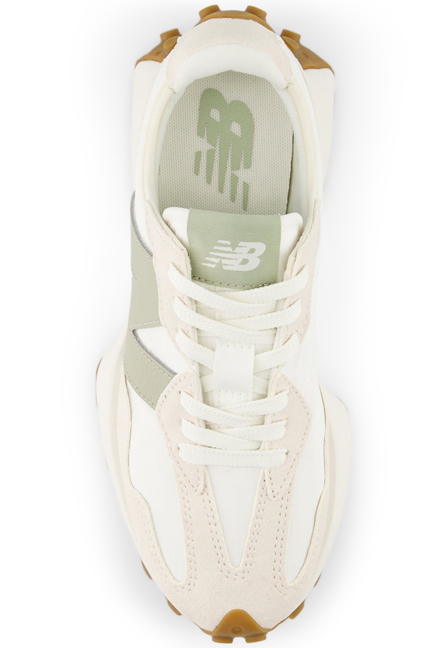 WS327FTB SNEAKERS IN WHITE AND GREEN 5