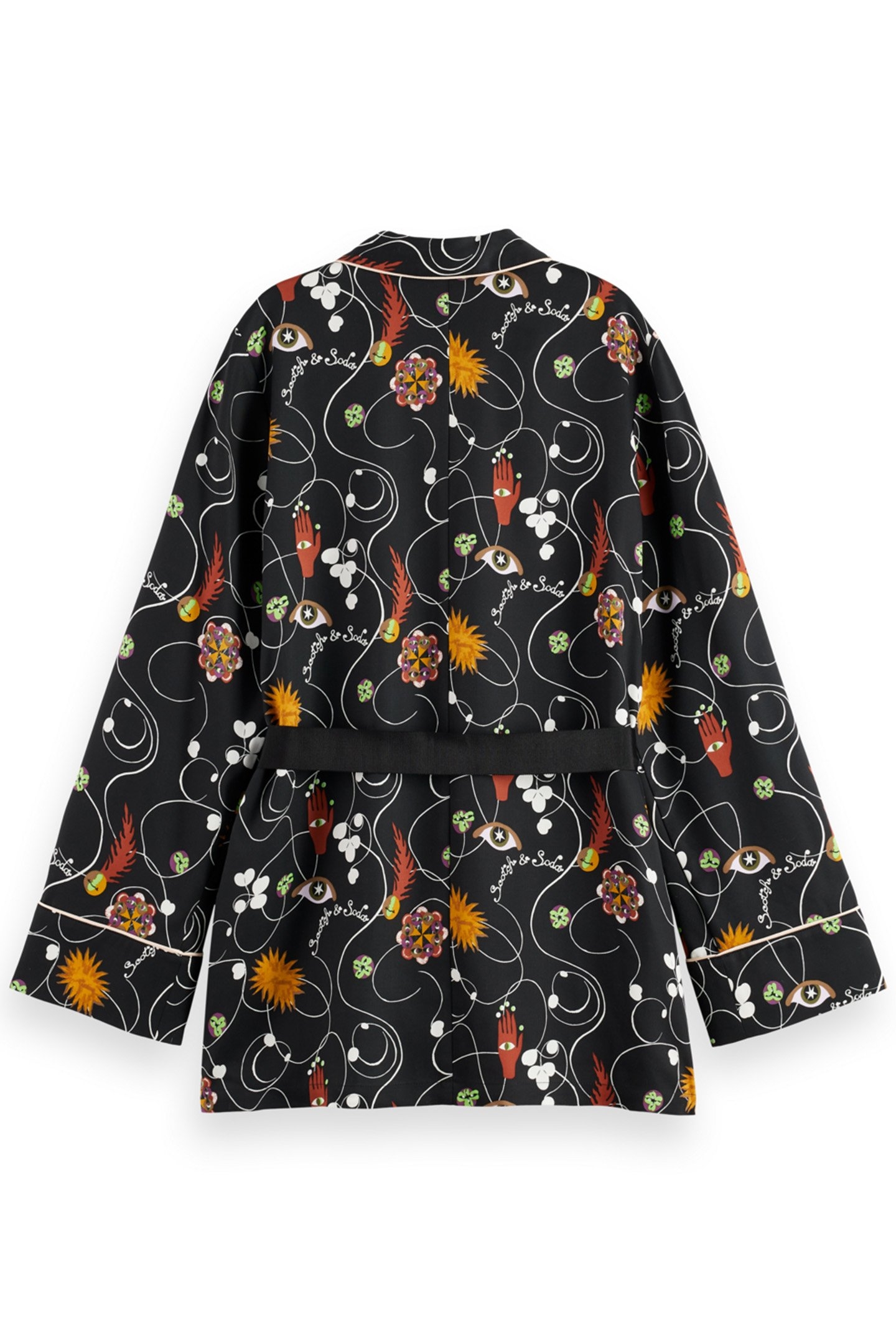 FREE MIND PRINTED PYJAMA BLAZER FREE MIND 2