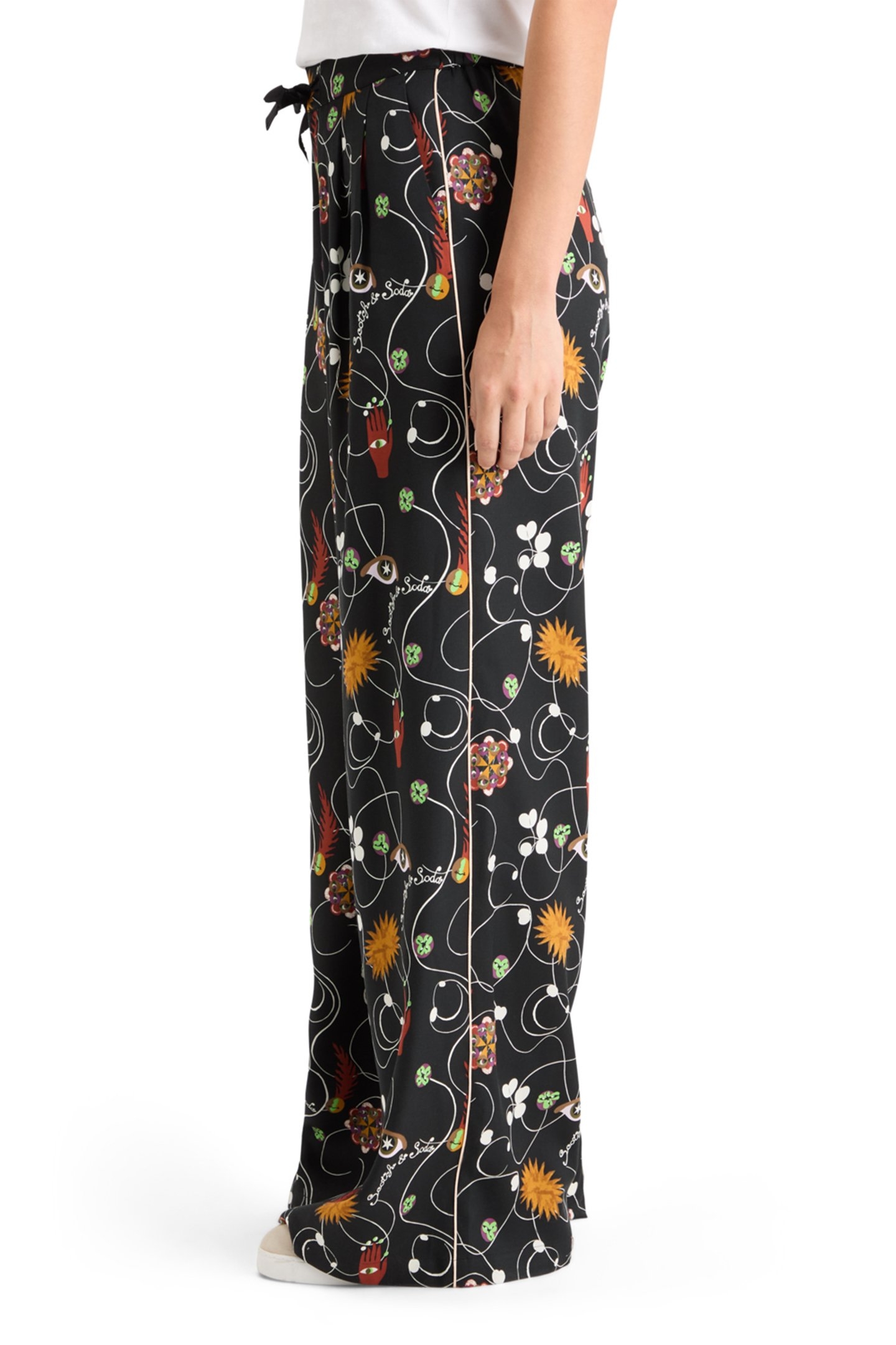 ELENI WIDE LEG PYJAMA PANT FREE MIND 4