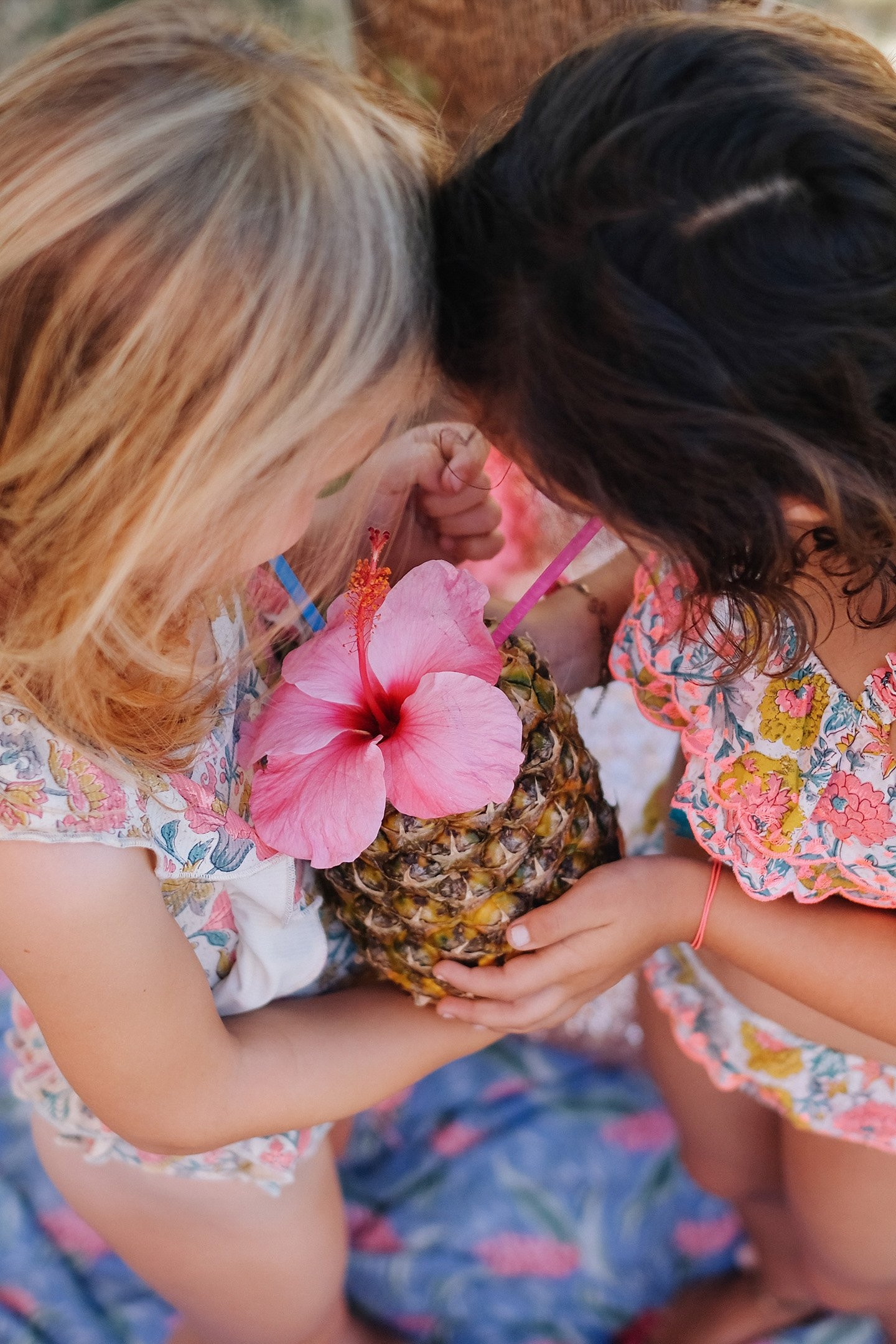 BATHING SUIT BERMUDE MULTI FLOWERS 2