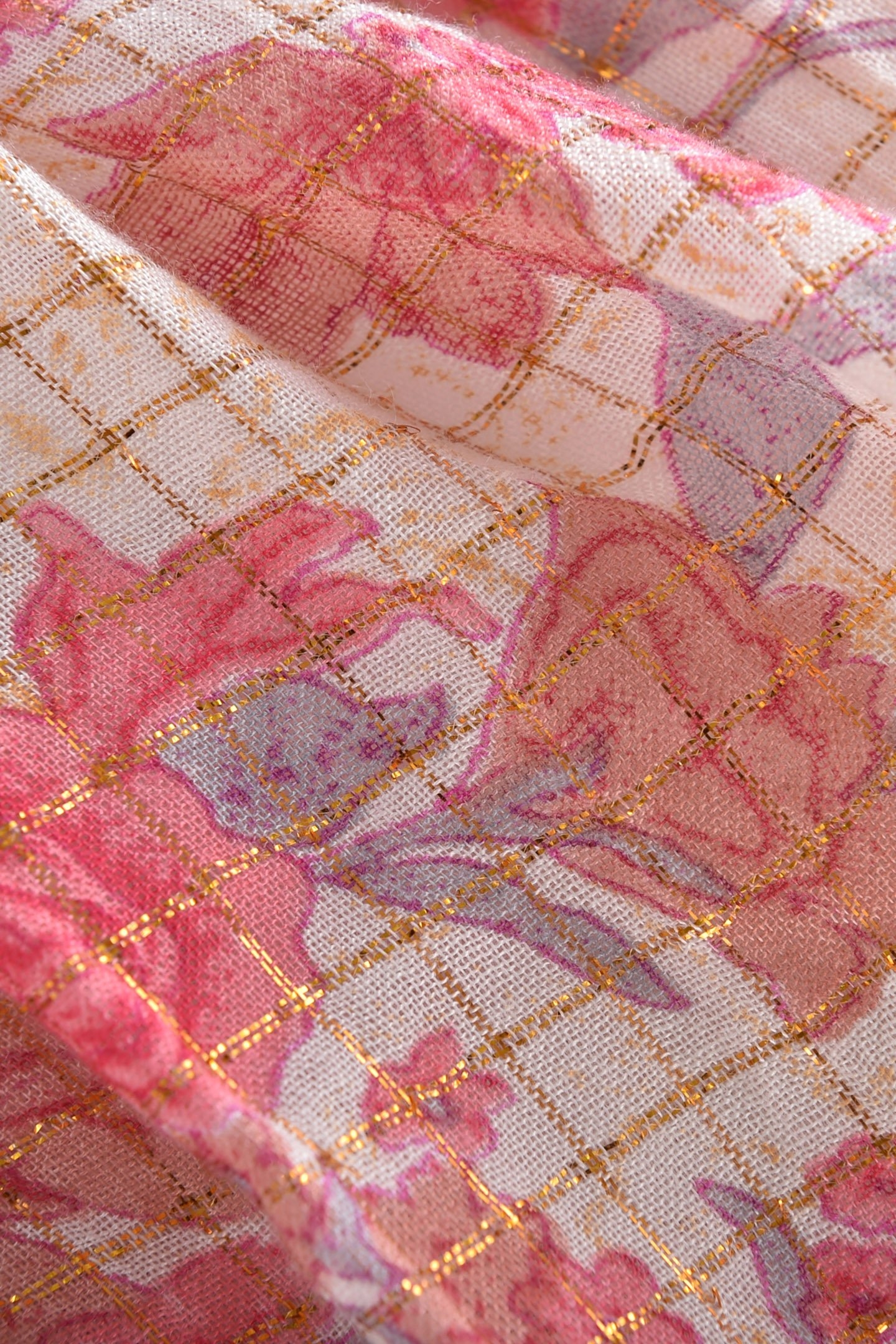 SKIRT SALINA PINK FLOWERS 7