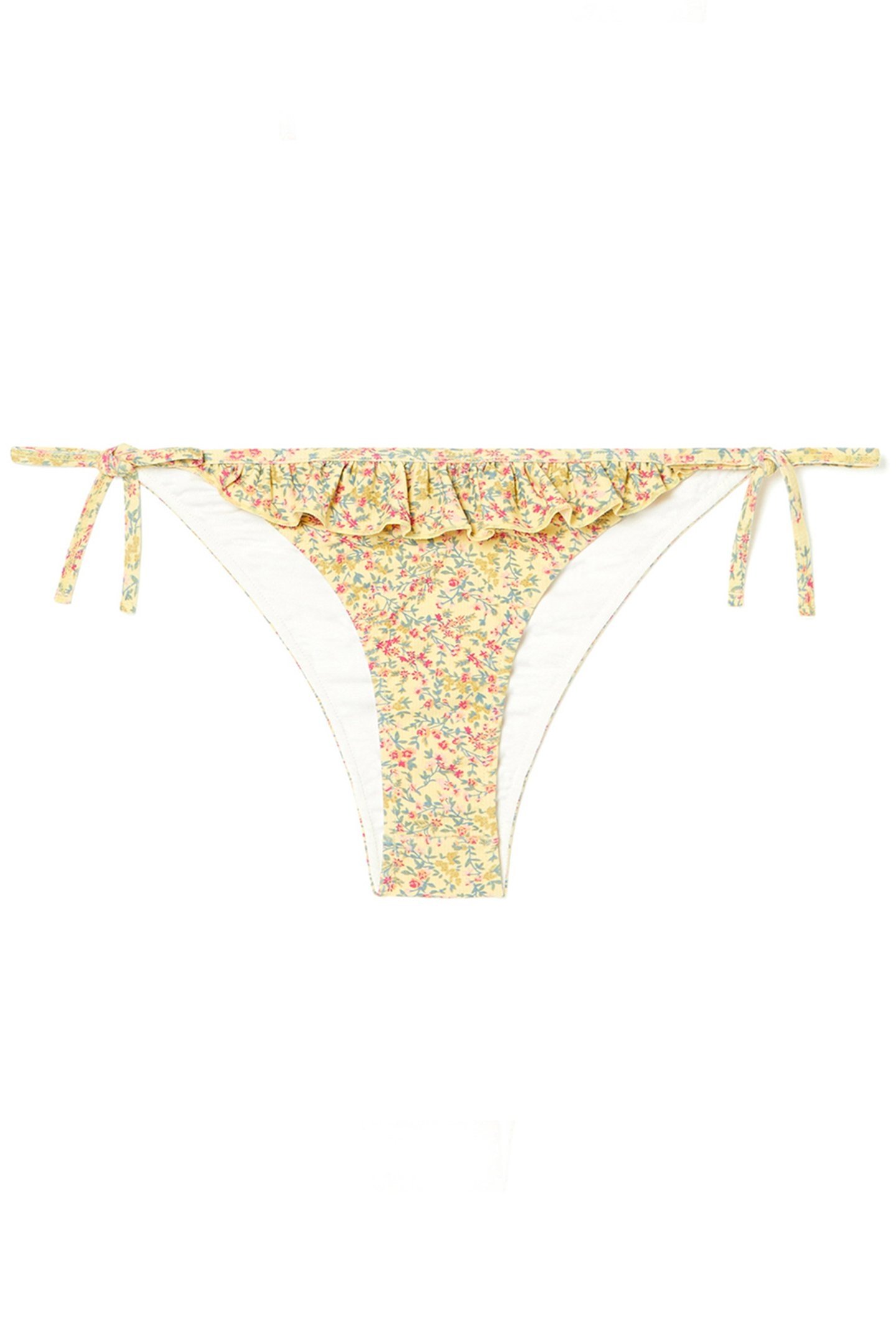 BIKINI BOTTOM SALIA YELLOW SPRING FLOWER 3