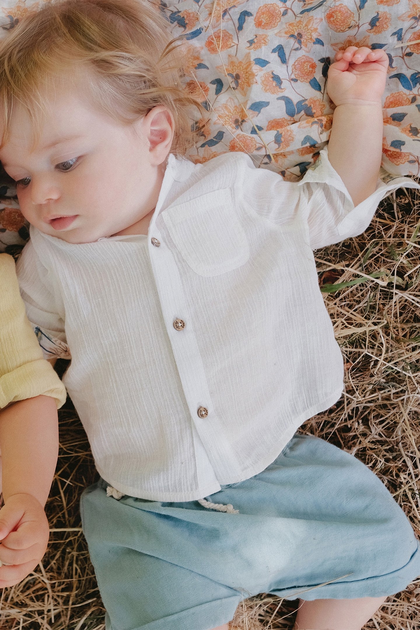 SHORTS ALIKI VINTAGE BLUE 4