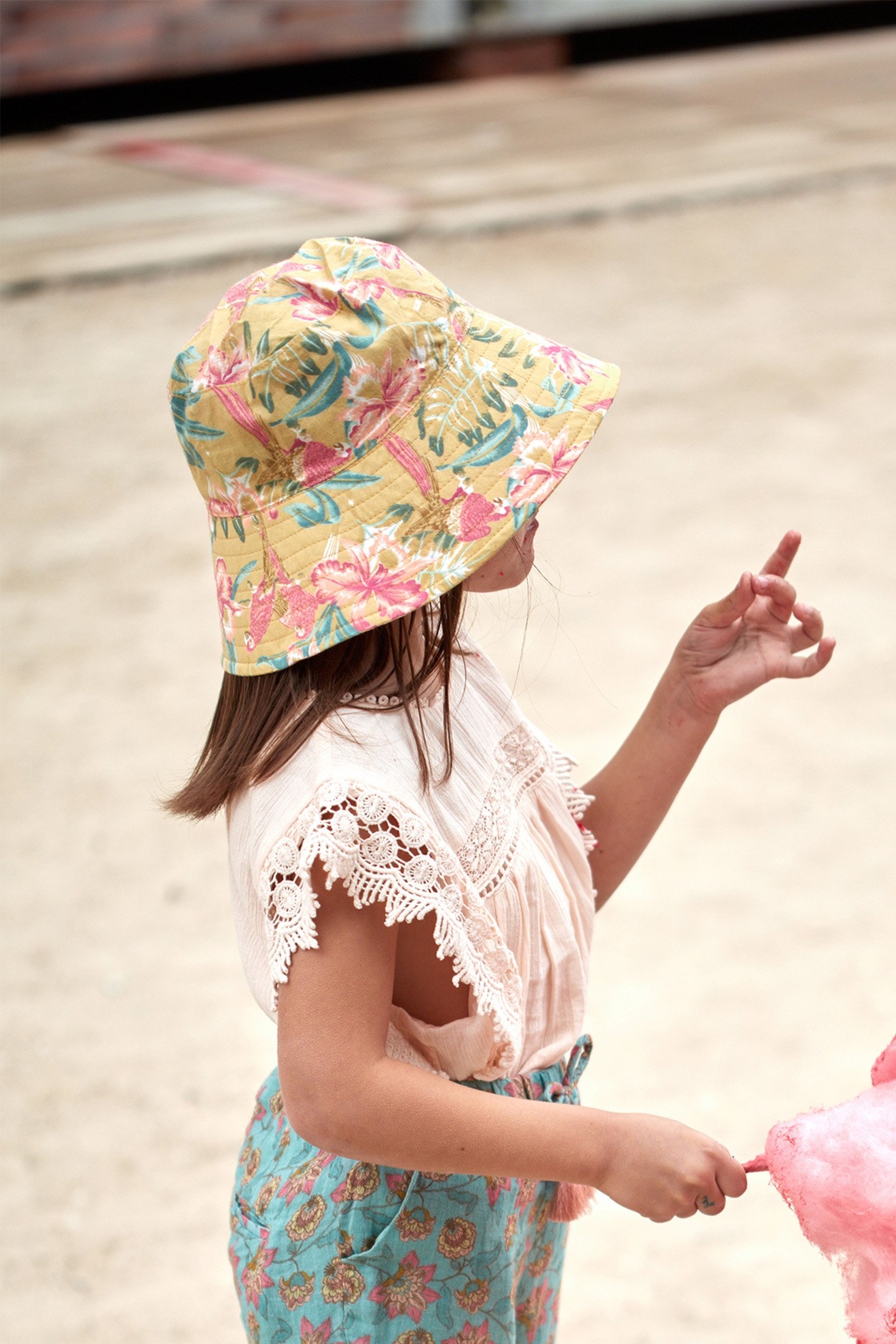 SUN HAT LAGIK SOFT HONEY PARROTS 3