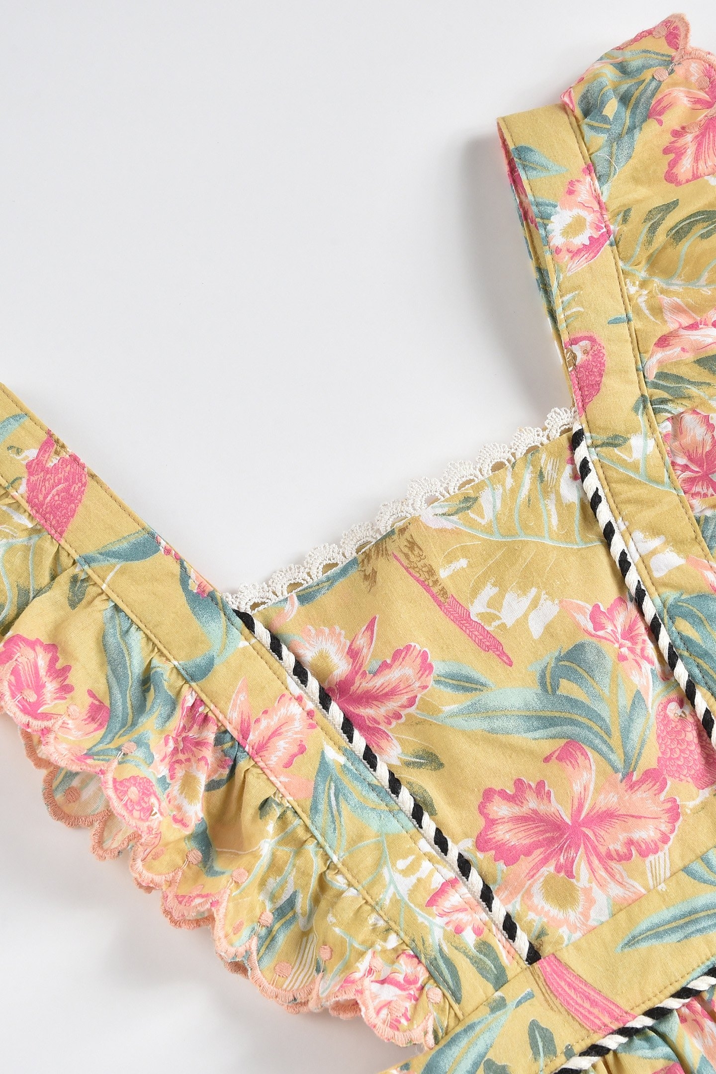 DRESS MISTINGUETTE SOFT HONEY PARROTS 7