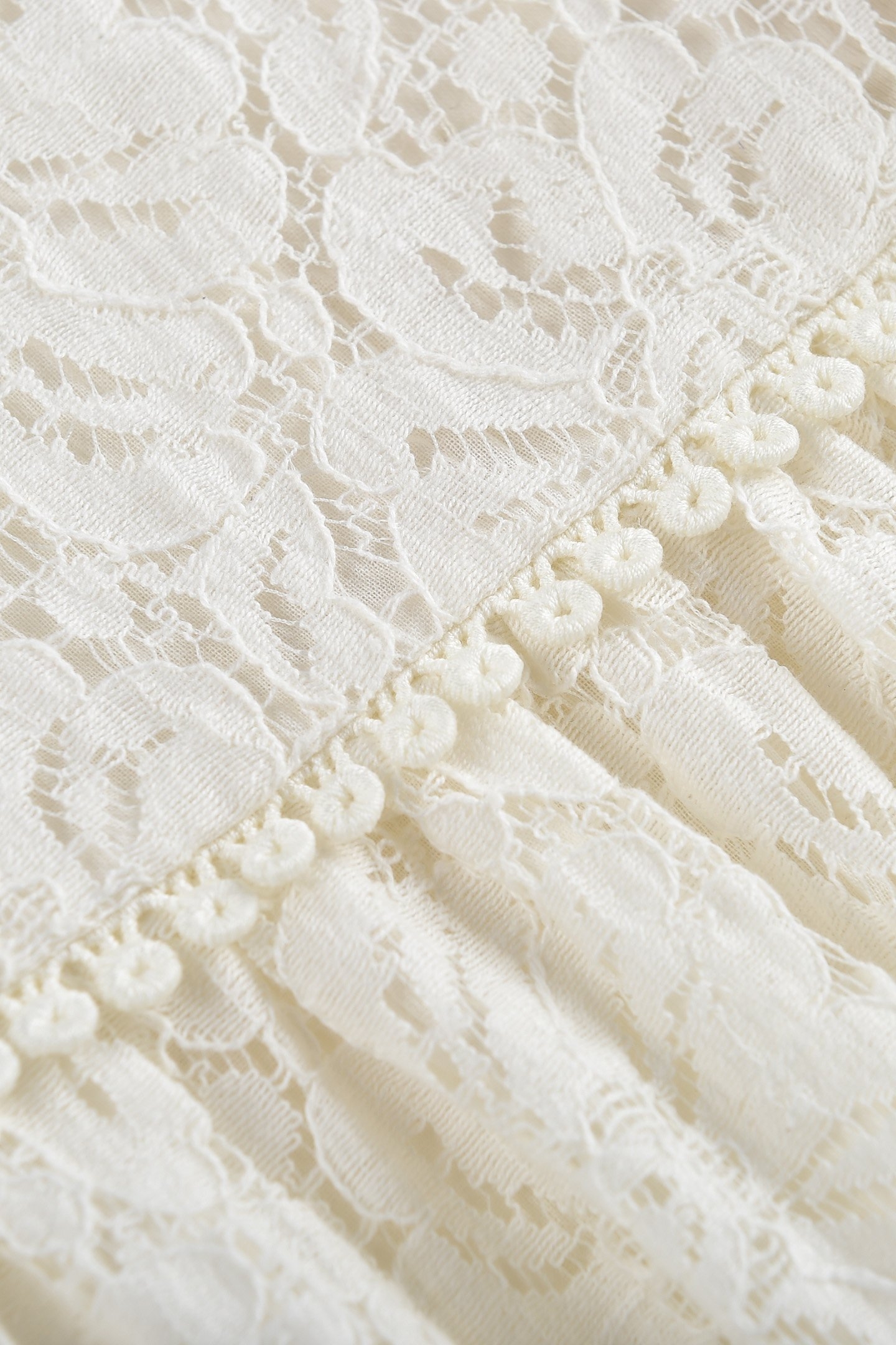 DRESS JANICE CREAM LACE 8