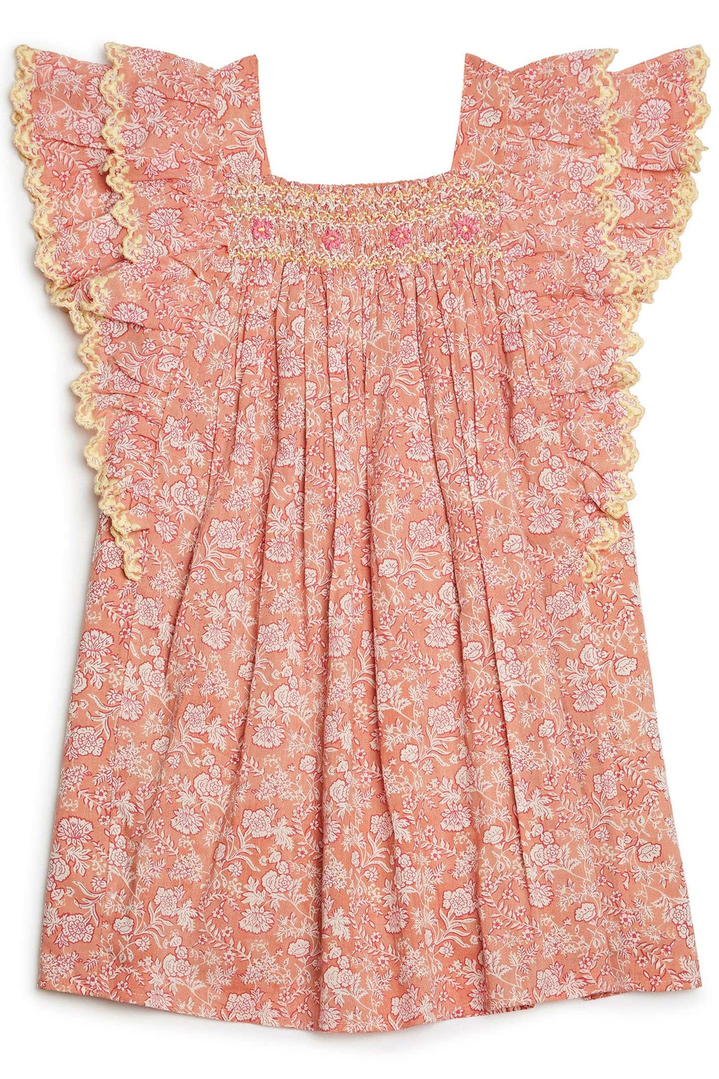 DRESS MARTINE SIENNA DAISY FLOWERS 1