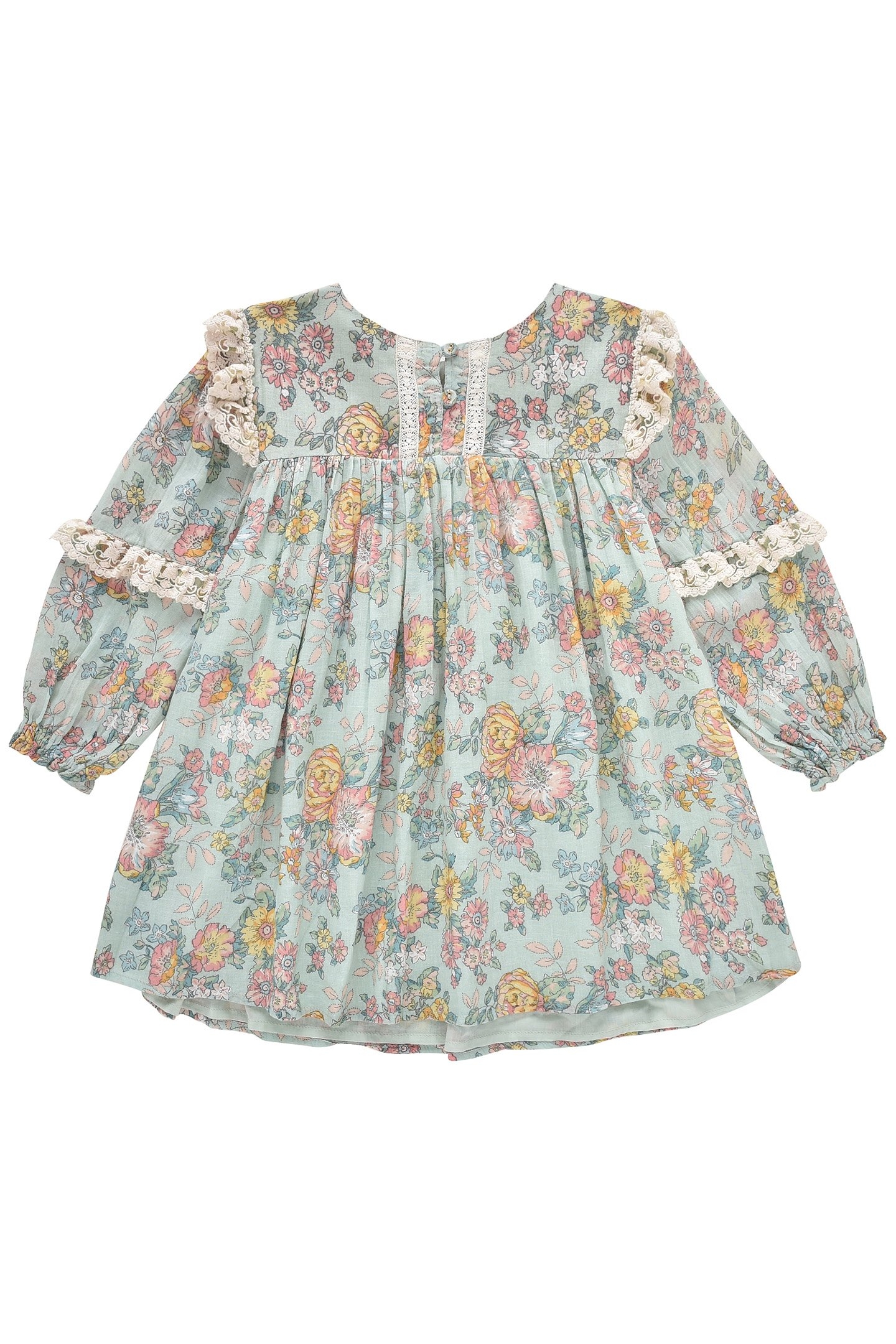 DRESS ARINOLA WATER JODHPUR FLOWER 2