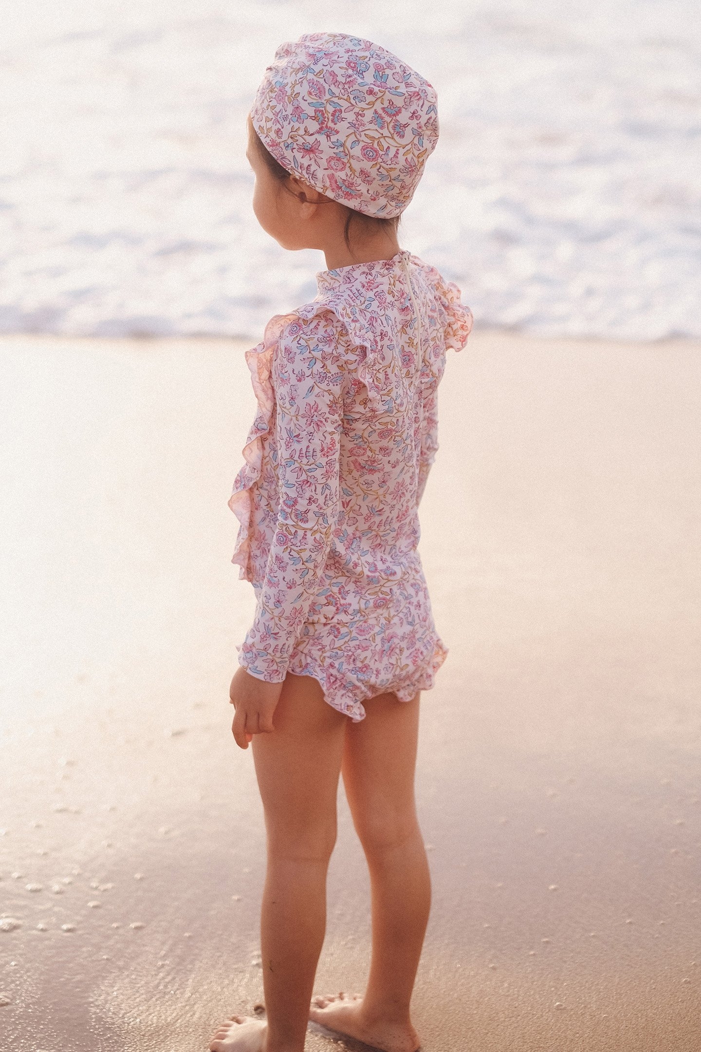 BATHING TURBAN ABINA CREAM PADMA MUDRA 2