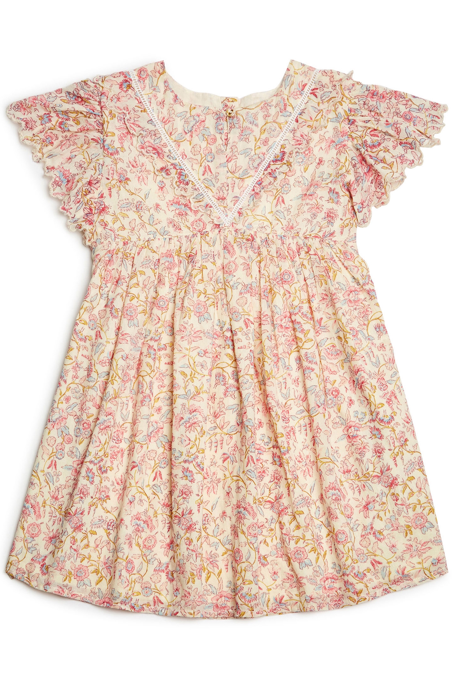 DRESS SILOE CREAM PADMA MUDRA 1