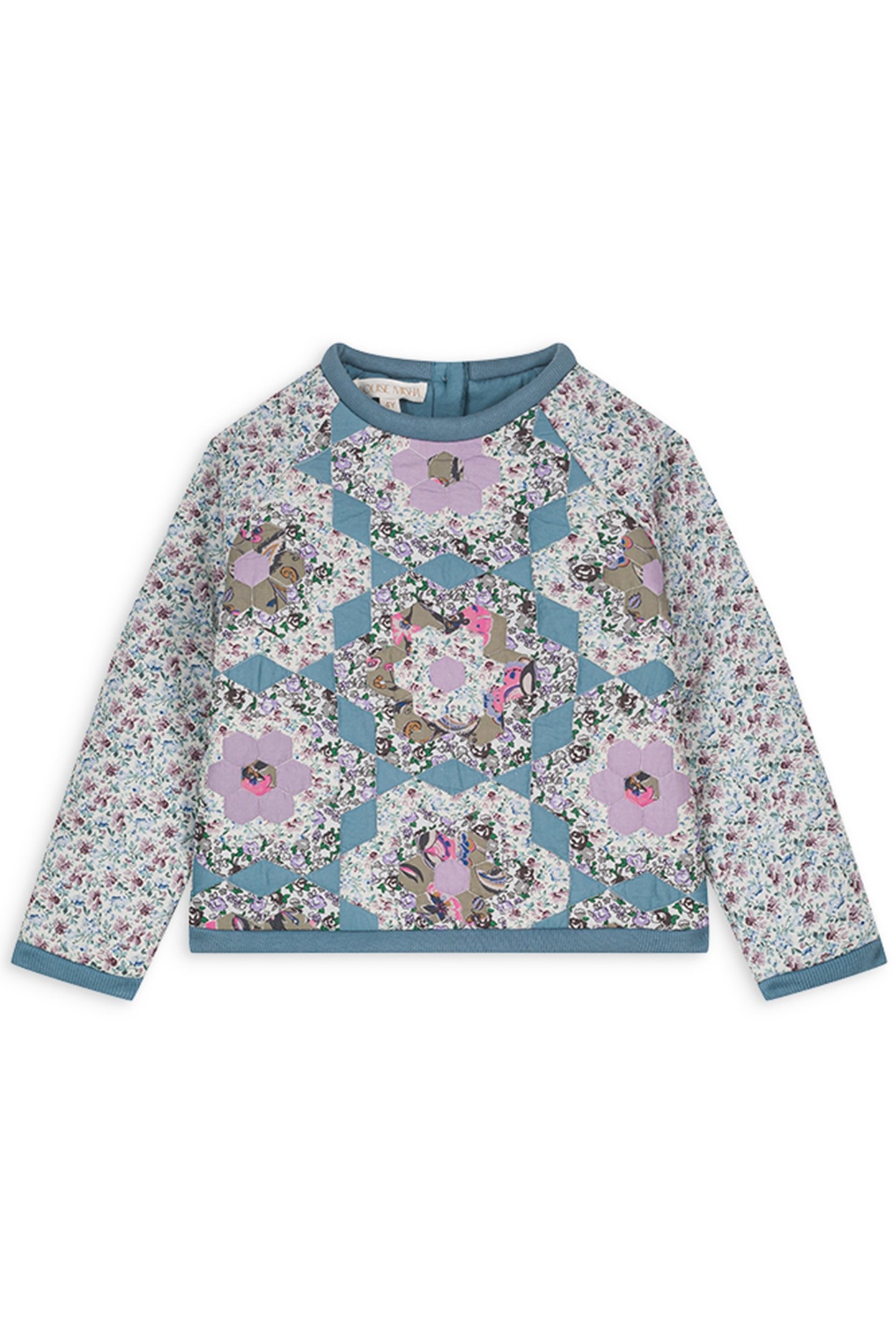 SWEATSHIRT KYRA MULTICO FLOWER PATCH 1
