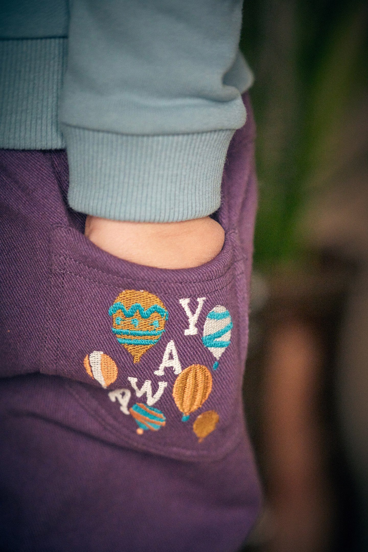 PANTS NASSER PURPLE 7