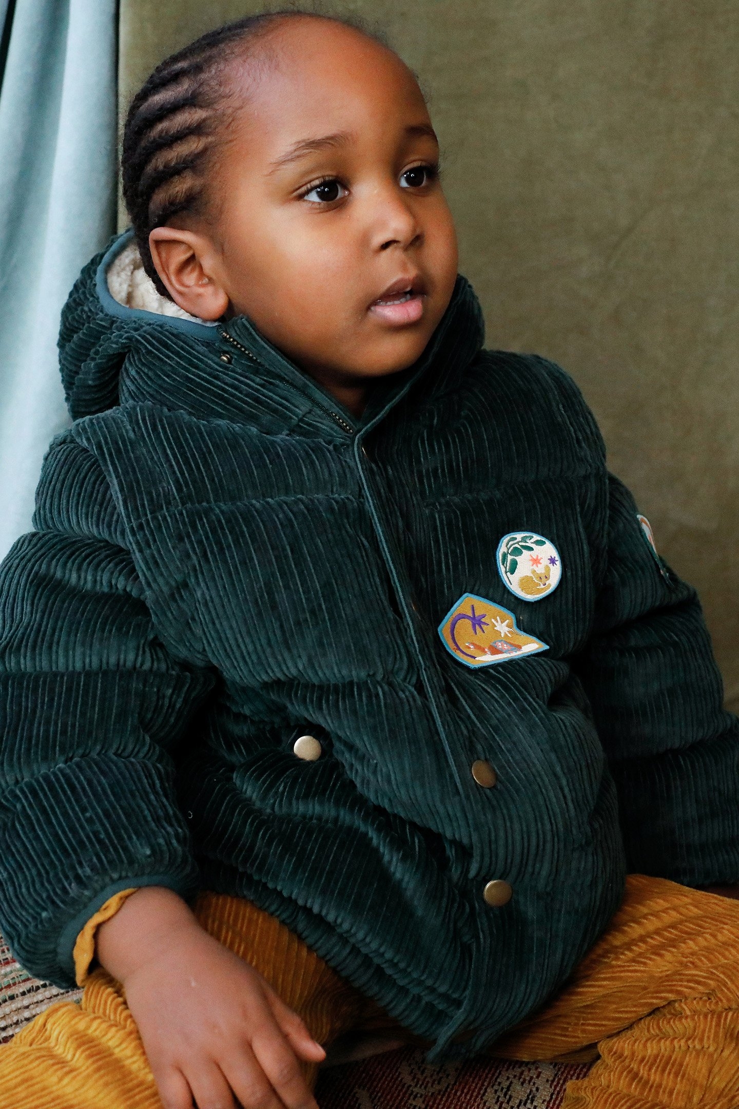 PUFFY JACKET IZAR PINE TREE 6