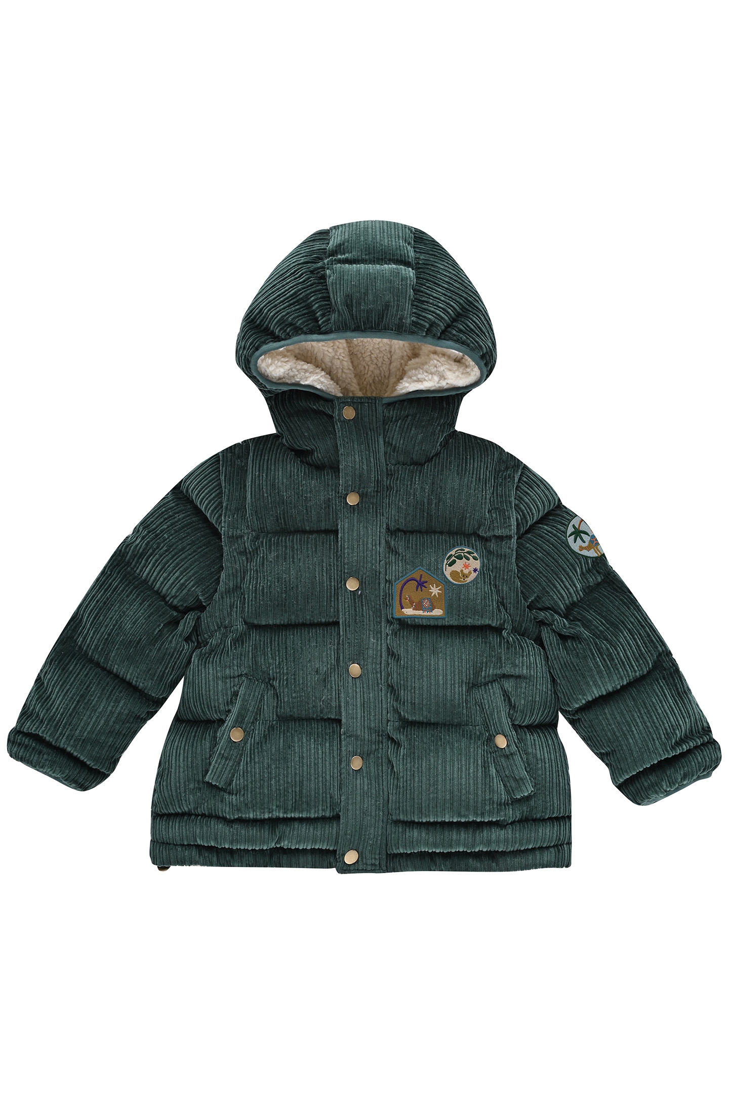 PUFFY JACKET IZAR PINE TREE 2