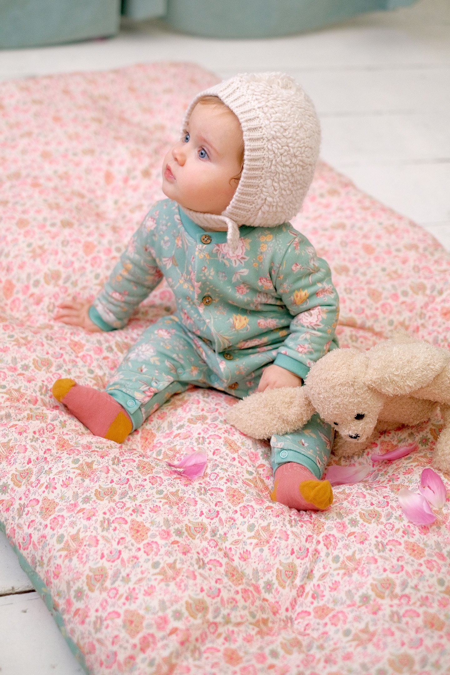 JUMPSUITS HELENE BLUE ROSA DAMASCENA 2