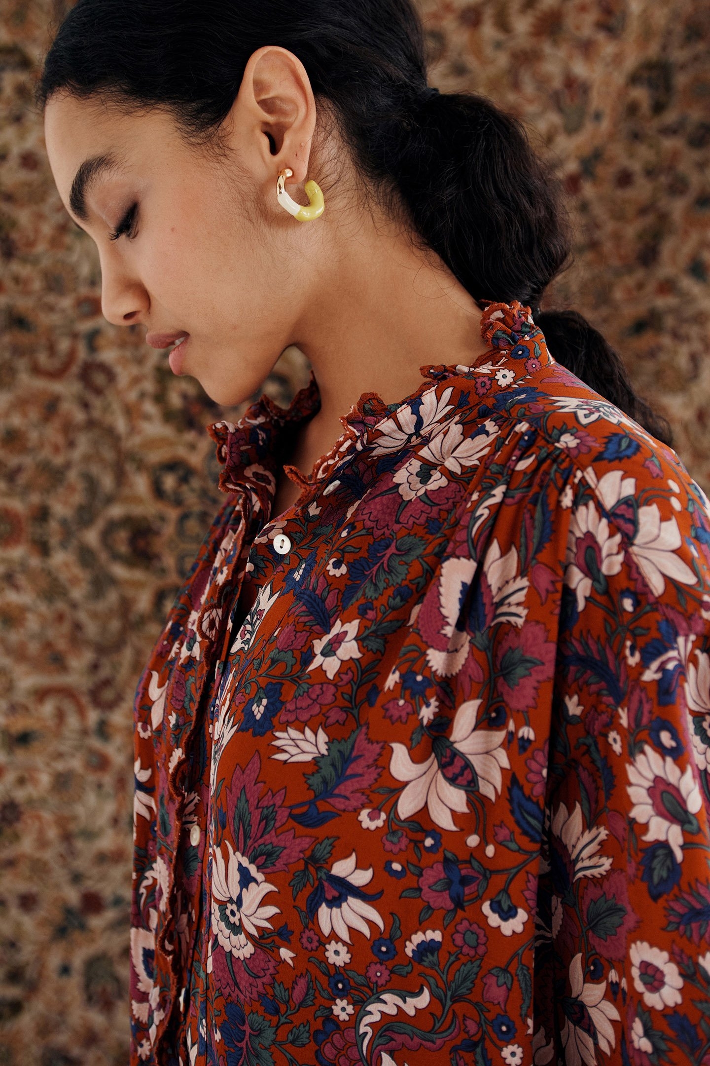 DRESS WARA FOX FLOWERS GUEDRA 3