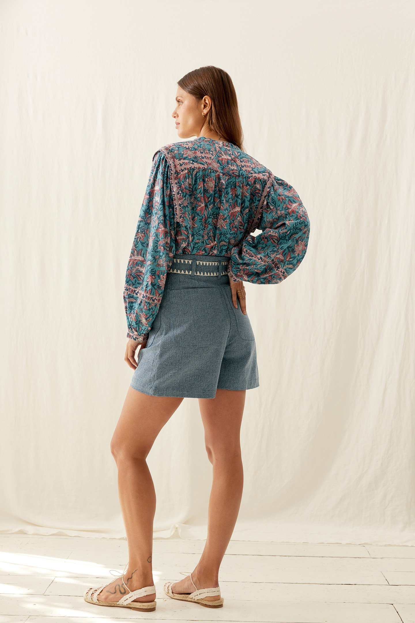 SHORTS VIRGIN STONE BLUE 2