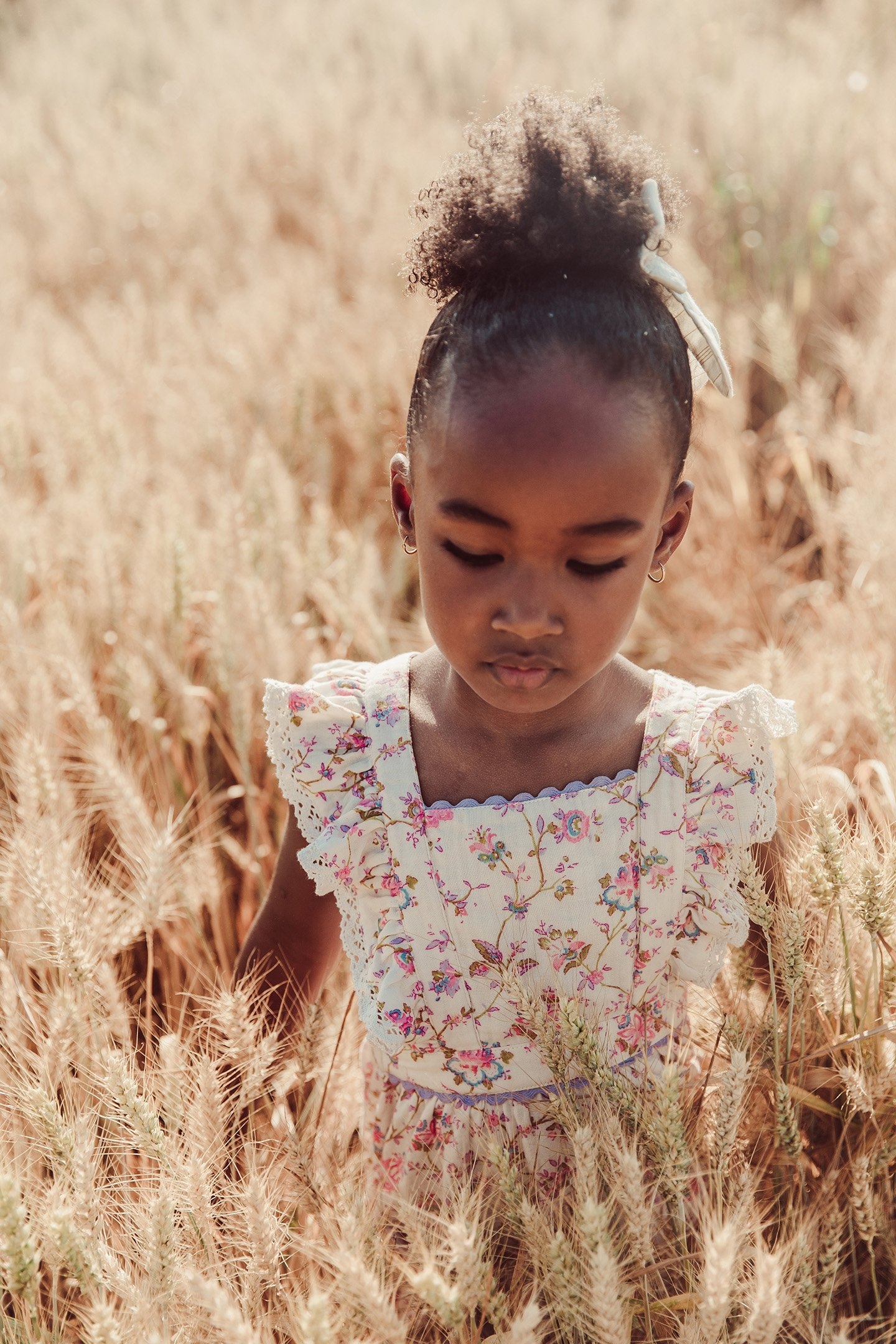 DRESS HUGUETTE CREAM BUCOLIA FIELDS 3