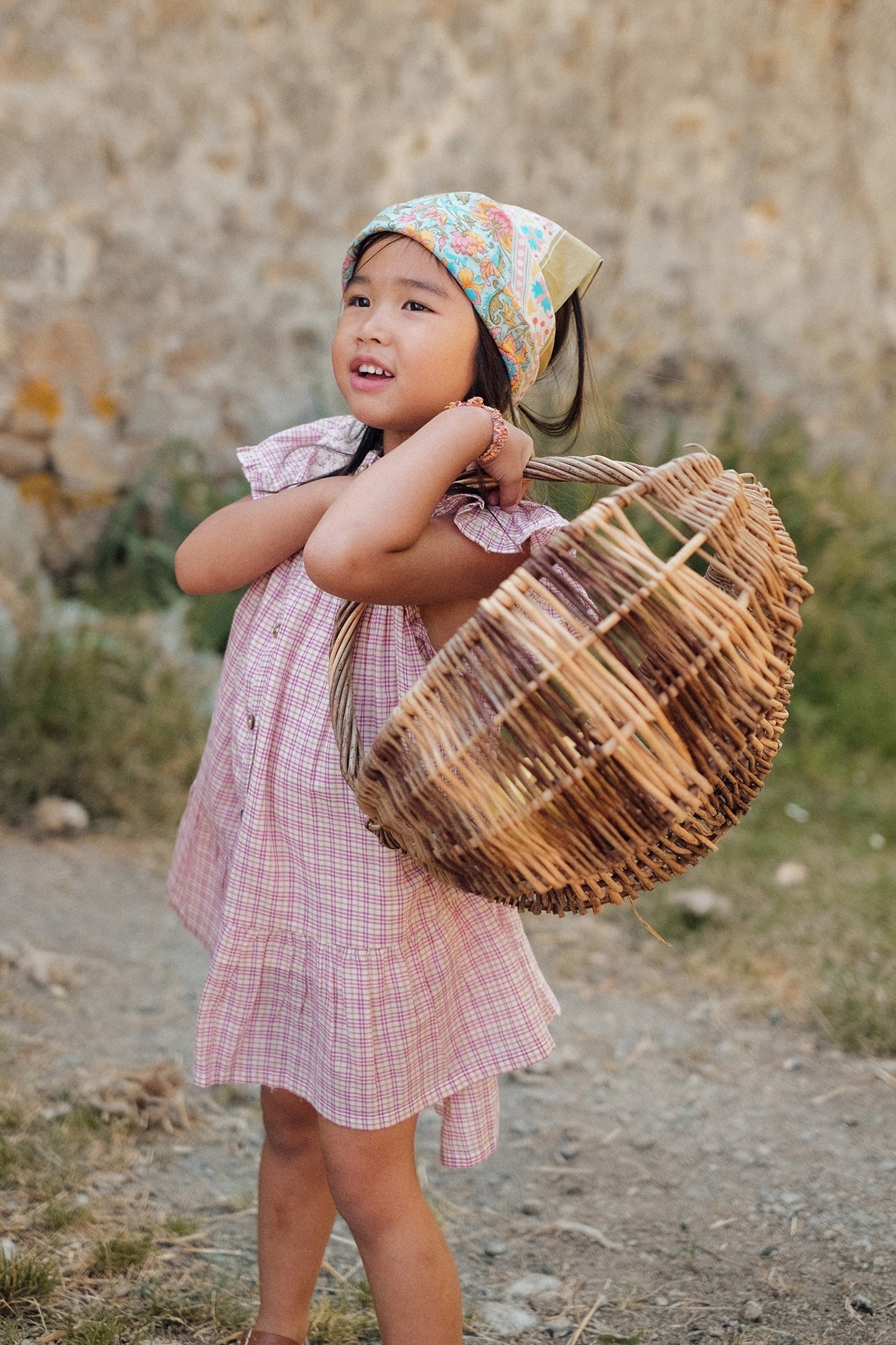 DRESS CARLINA FUCHSIA TARTAN JOY 5