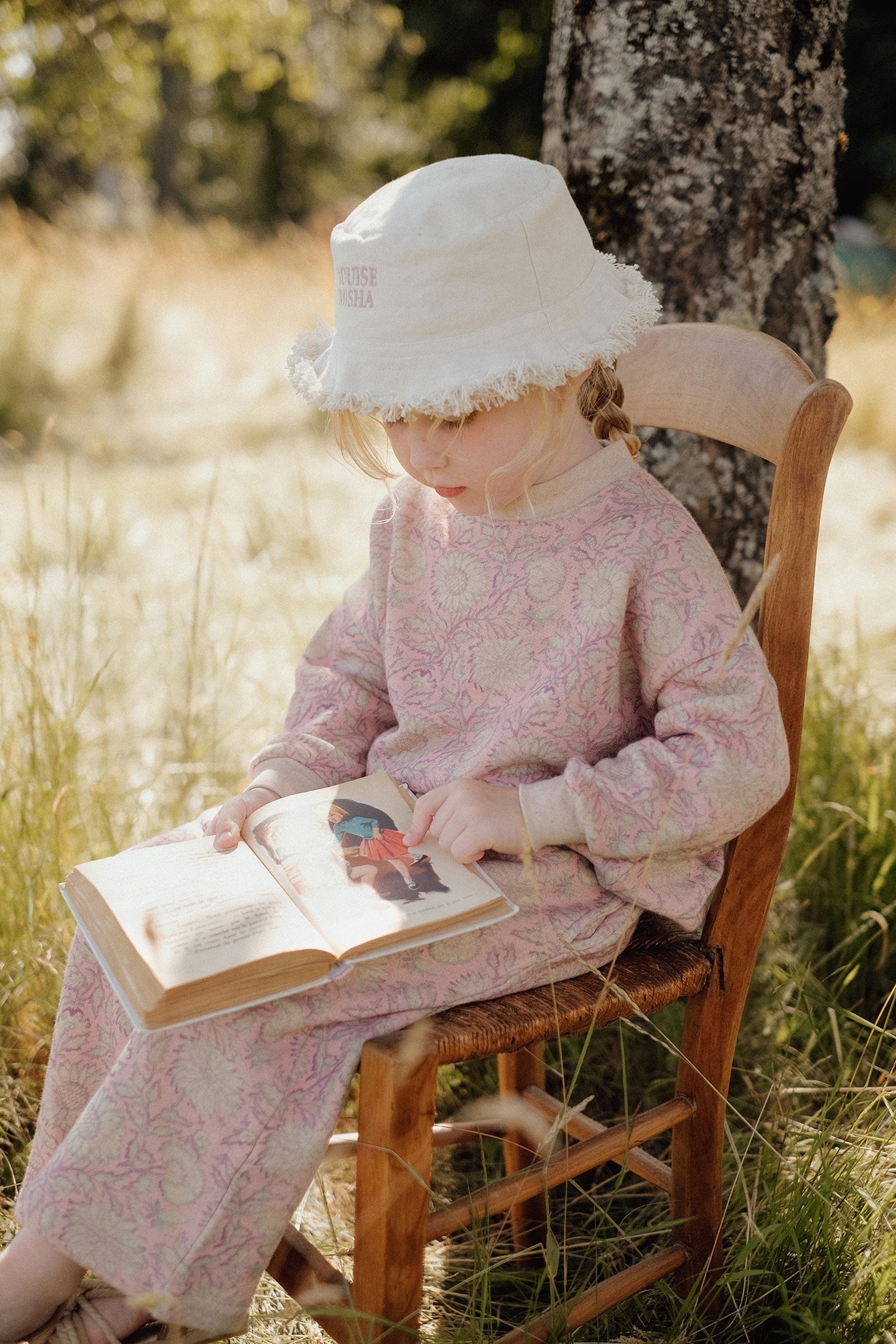 SWEAT PANTS YSALIA PINK DAISY GARDEN 4