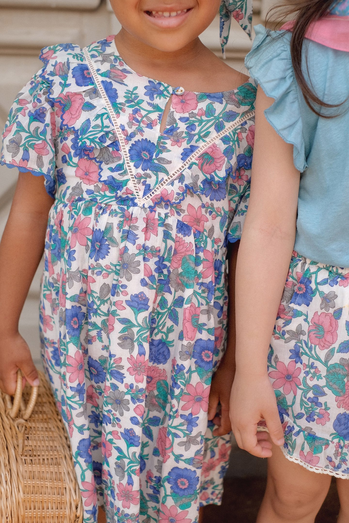 DRESS SILOE BLUE SUMMER MEADOW 4