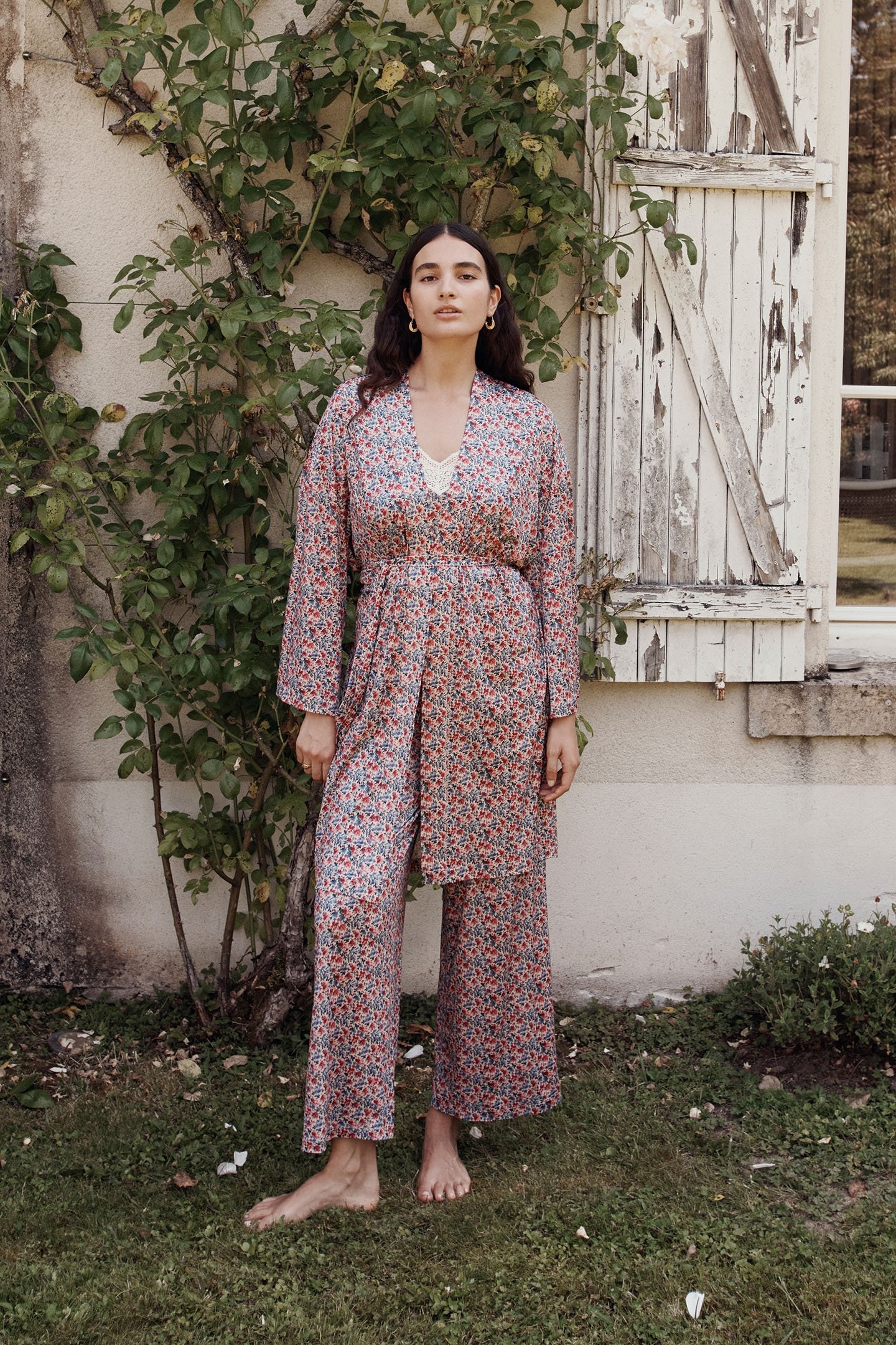 PAJAMAS PANTS MELYCIA BLUSH FLORAL WORLD 4